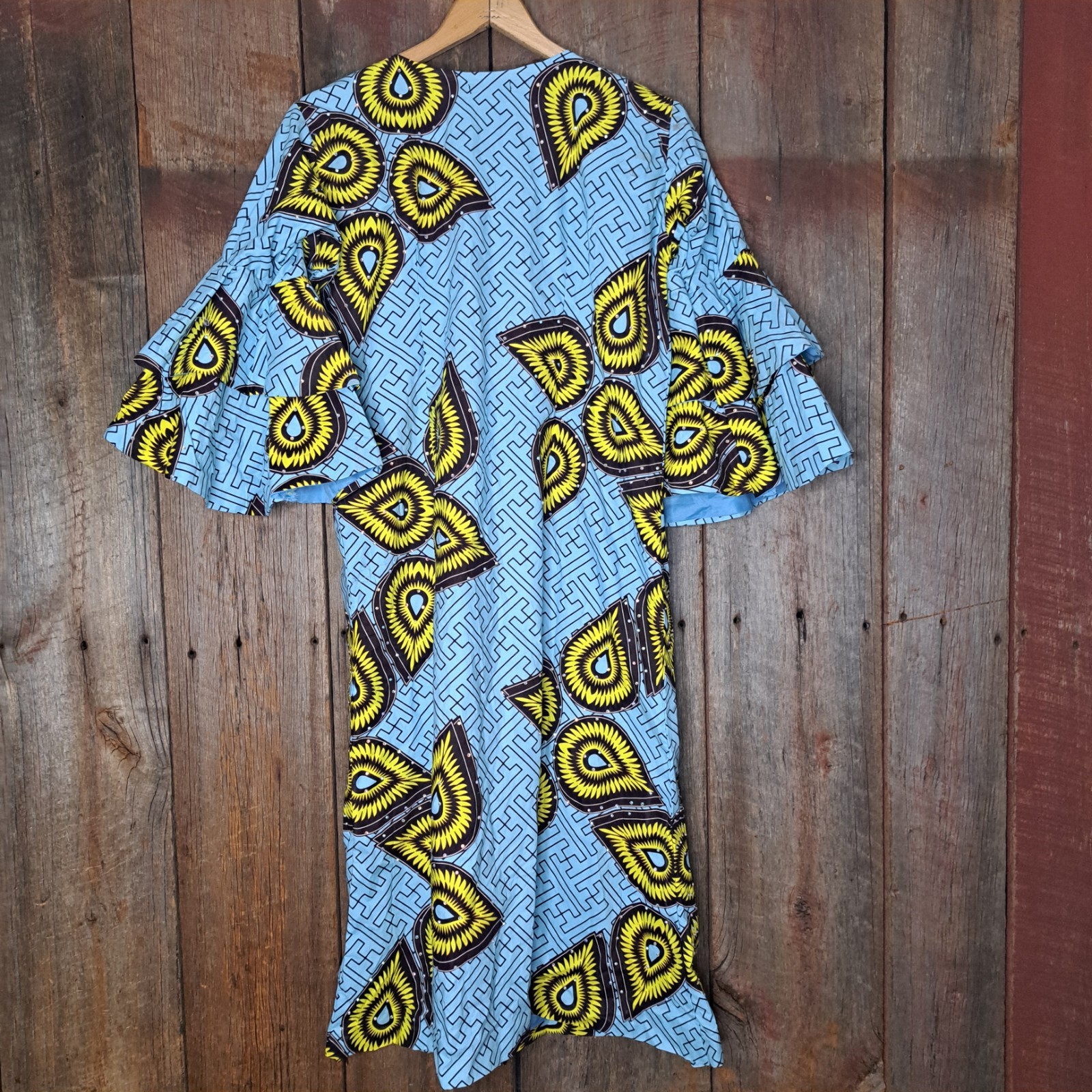 Heritage Chic Ankara Fashion Kaftan Maximalist Bling Women’s OSFM One Size