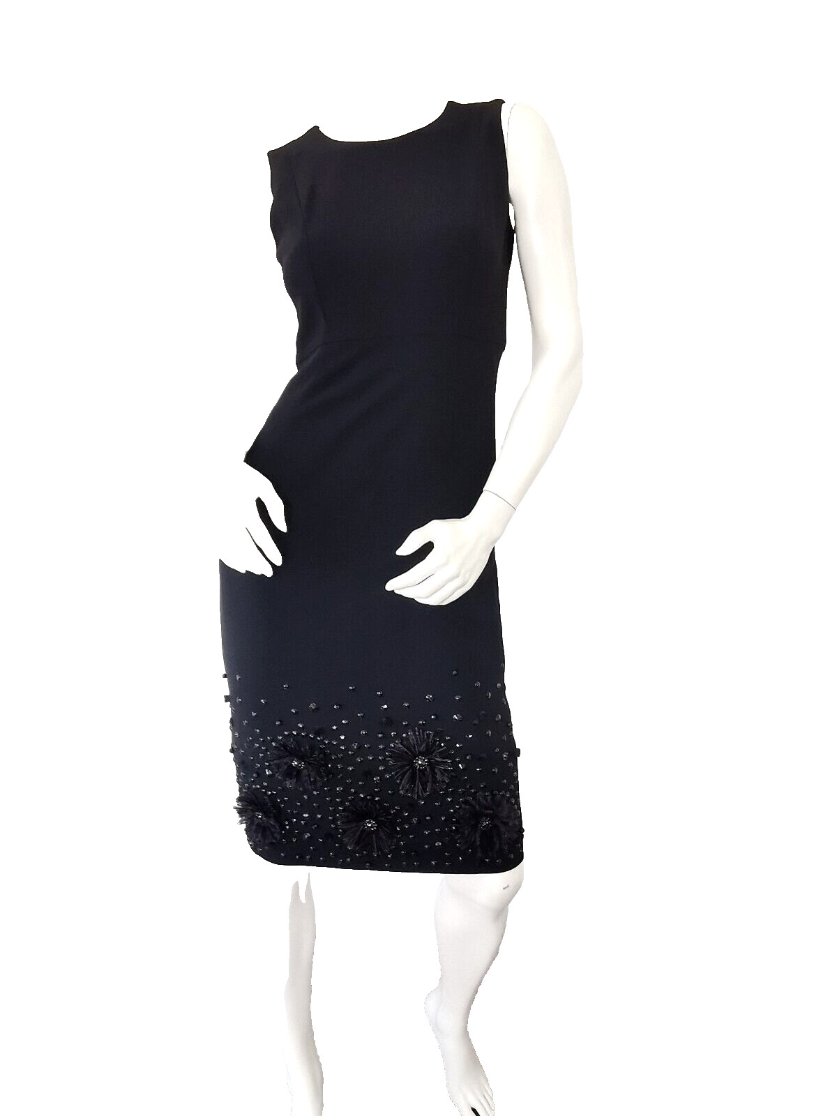 RRP €559 ✨ MAX MARA Embellished Triacetate dress US2_ It36_ De32_ Uk4_ Fr34