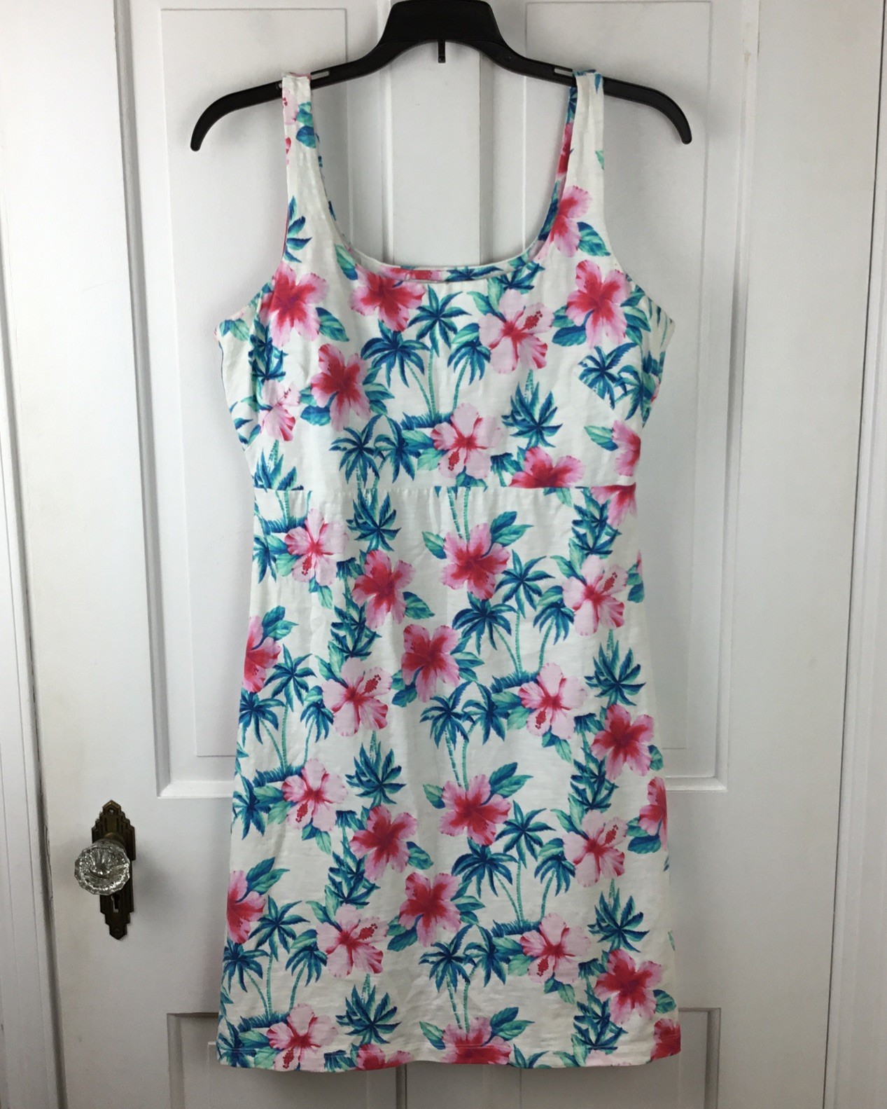 Tommy Bahama Summer Dress Tropical Sz S Cotton Tank Beach Vacation Resort Wear