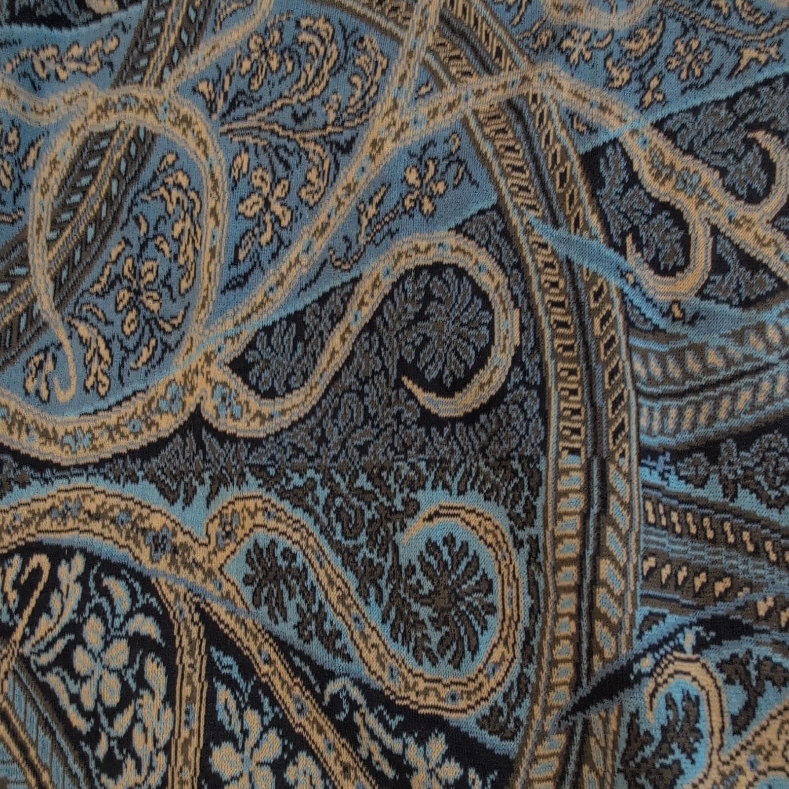 Peruvian Connection Women’s M Pima Cotton Paisley Sweater Dress Long Sleeve