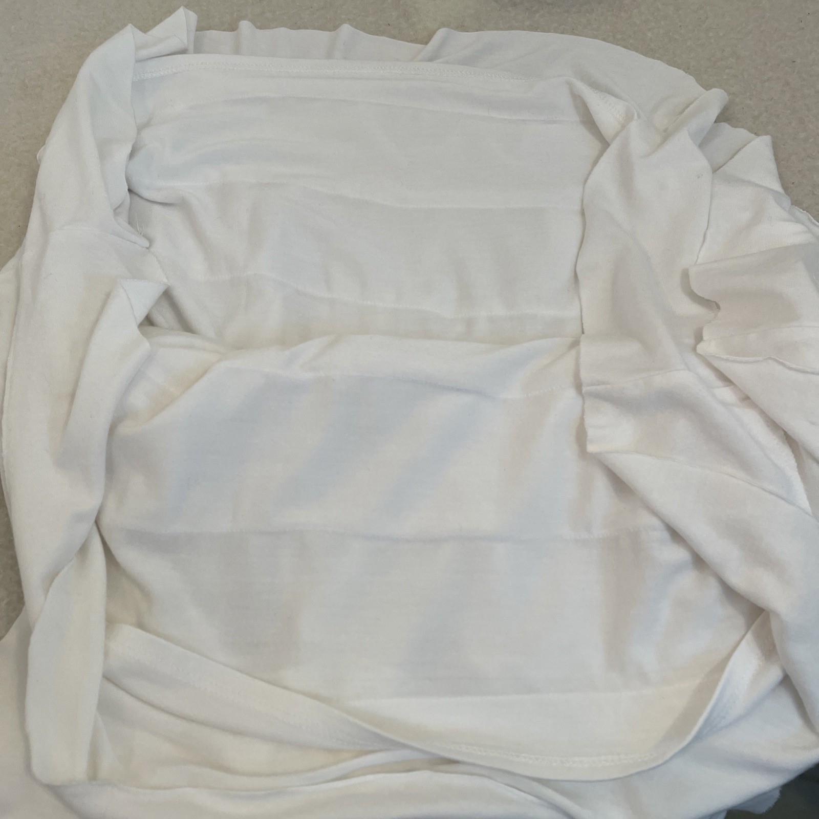 Soft Surroundings Size XSmall White DRESS Multi Tier Ruffle Bust-33″ Feminine