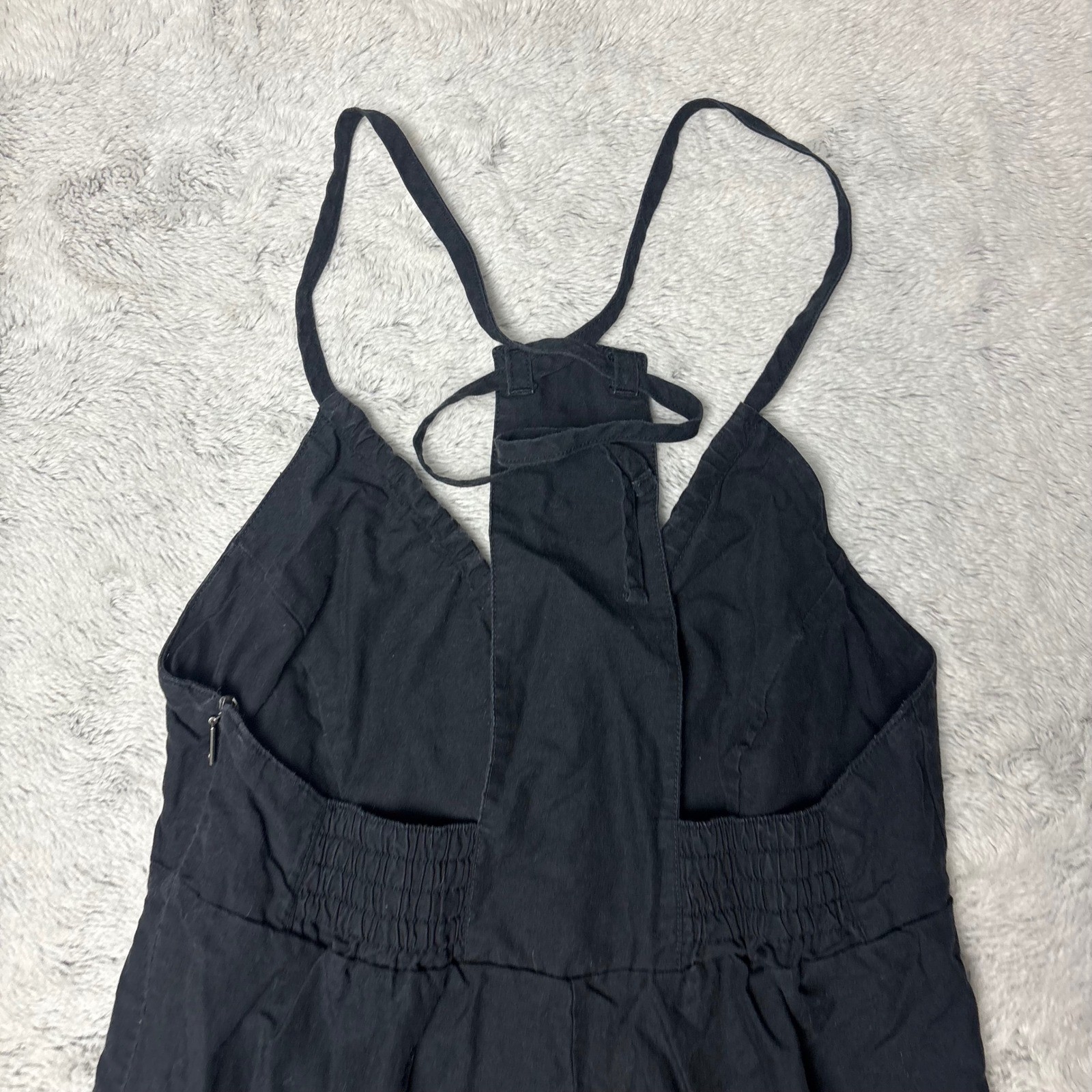 The North Face Womens Halter Neck Dress Black Size S Sporty Hiking Casual Travel
