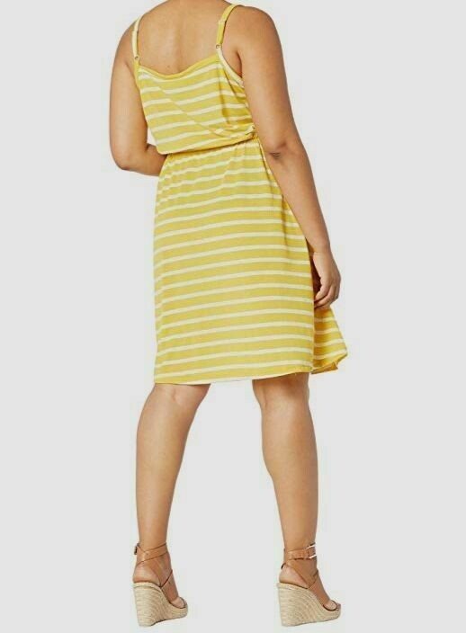JUNAROSE 256893 Women’s Plus Size Tilda Strap Above Knee Dress Size 44-46