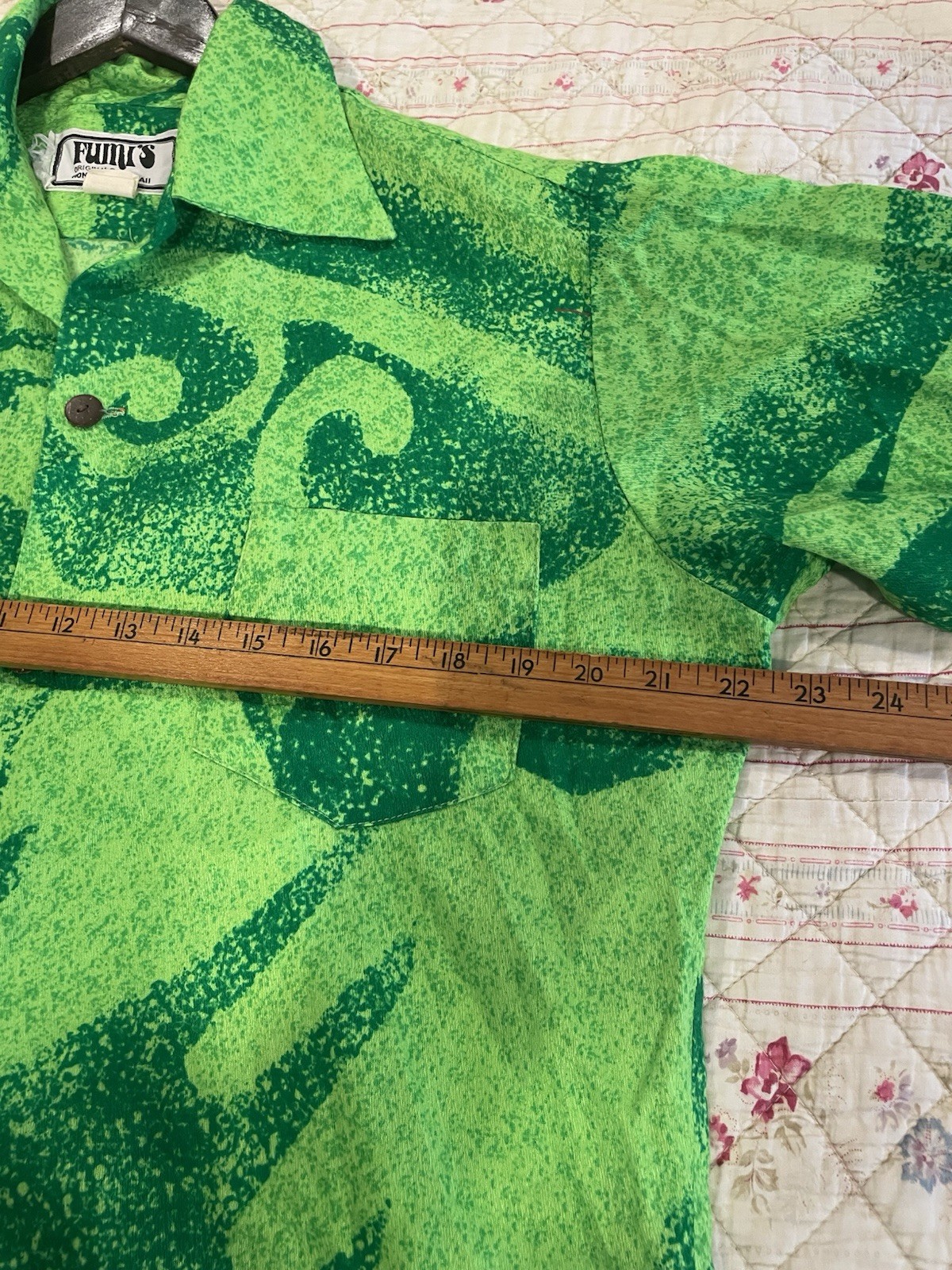 READ Vtg Matching Honeymoon Fumi’s Couture Maxi Dress & Men’s Button-up Shirt
