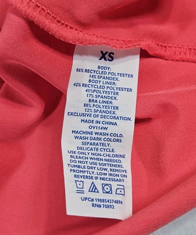 Outdoor Voices Exercise Dress Petunia Size XS Built In Shorts Bra Pockets