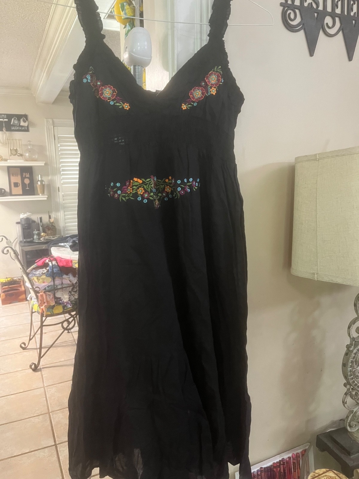 brand new womens sushi flower black and white polkadot dress