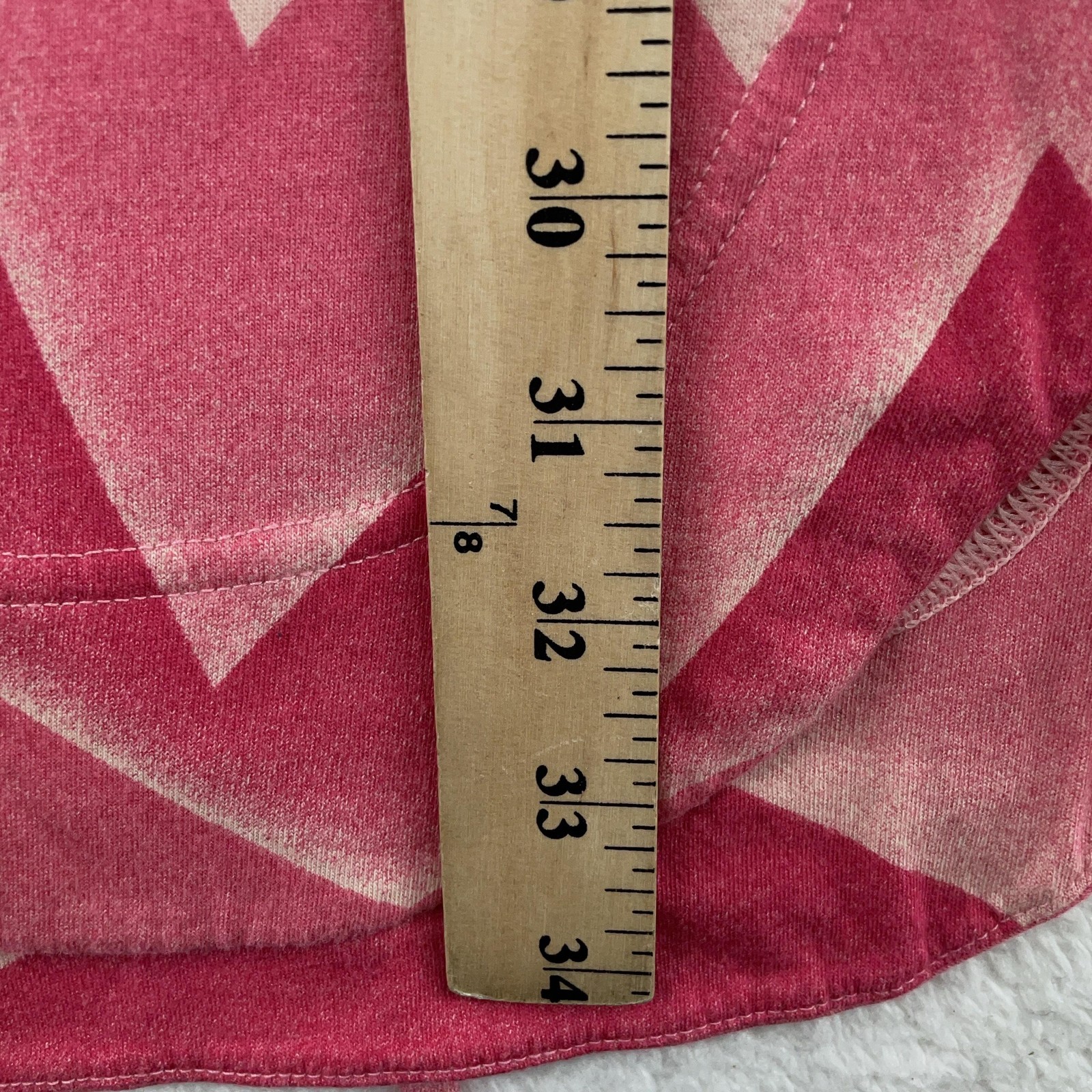 Marc By Marc Jacobs Sundress Women Small Pink Chevron Tie Waist Adjustable Waist