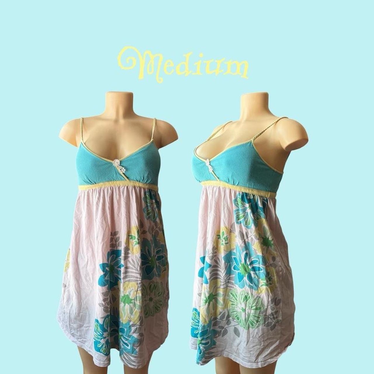 Rare y2k aeropostale babydoll dress multicolored