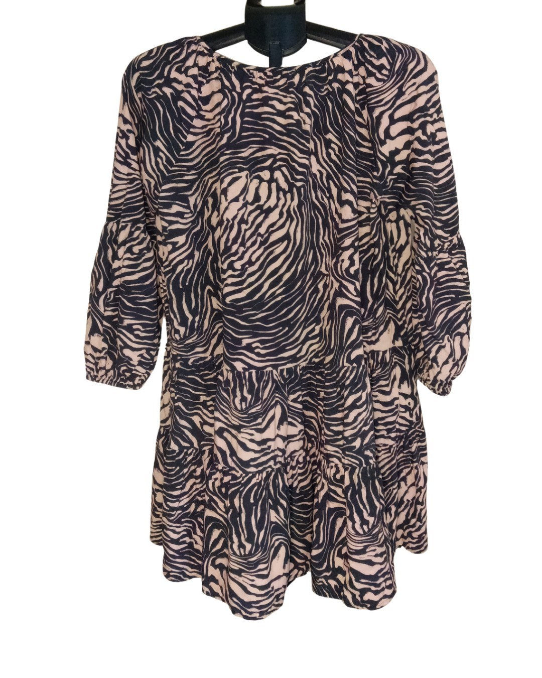 RiverAndSky ZebraPrint AnimalPrintDress BohoChic SizeLarge CaliforniaStyle