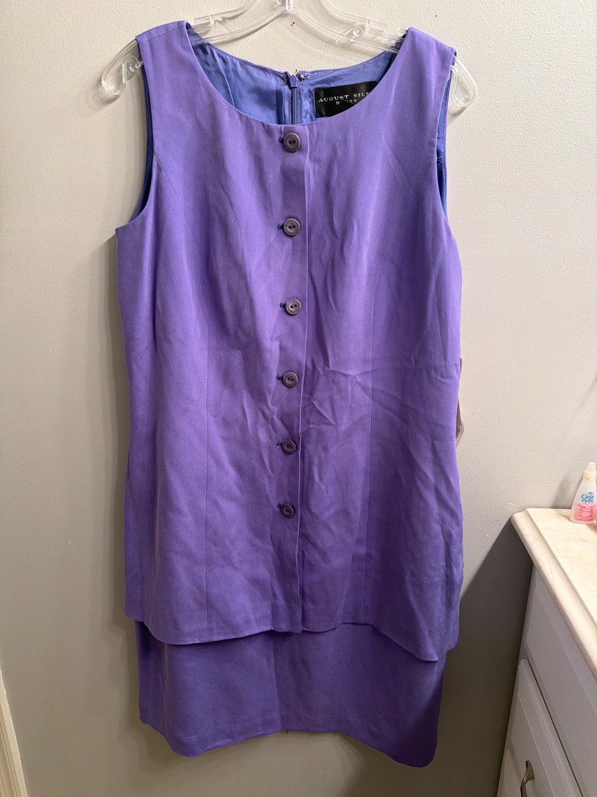 NEW NWT women’s dress August Silk size 14 100% silk