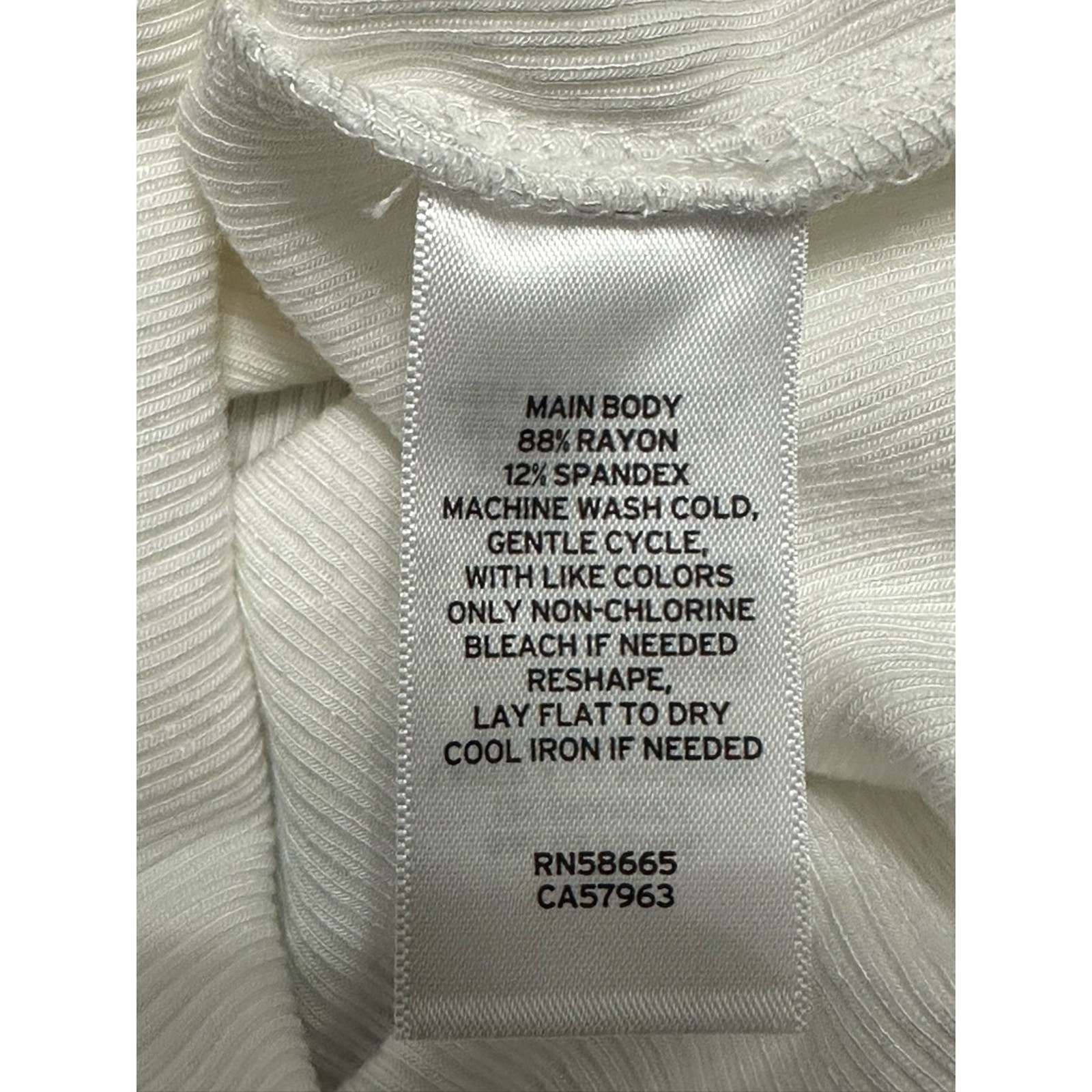 BP. Sheath Dress Midi Length Stretchable Rayon Fabric Blend White Women’s M NWOT