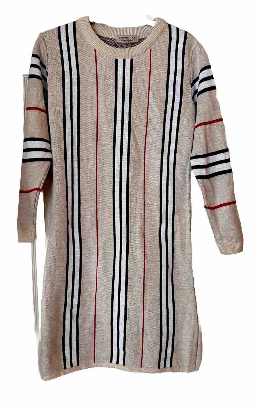 Cute Fall Winter Burberry Dress