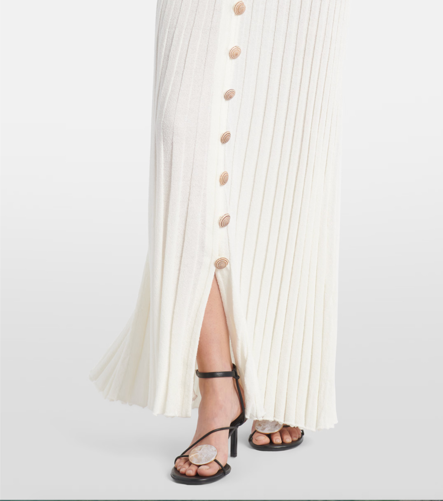 BNWT CHRISTOPHER ESBER WHITE SUNDIAL SHELL KNIT CARDIGAN DRESS – SIZE S