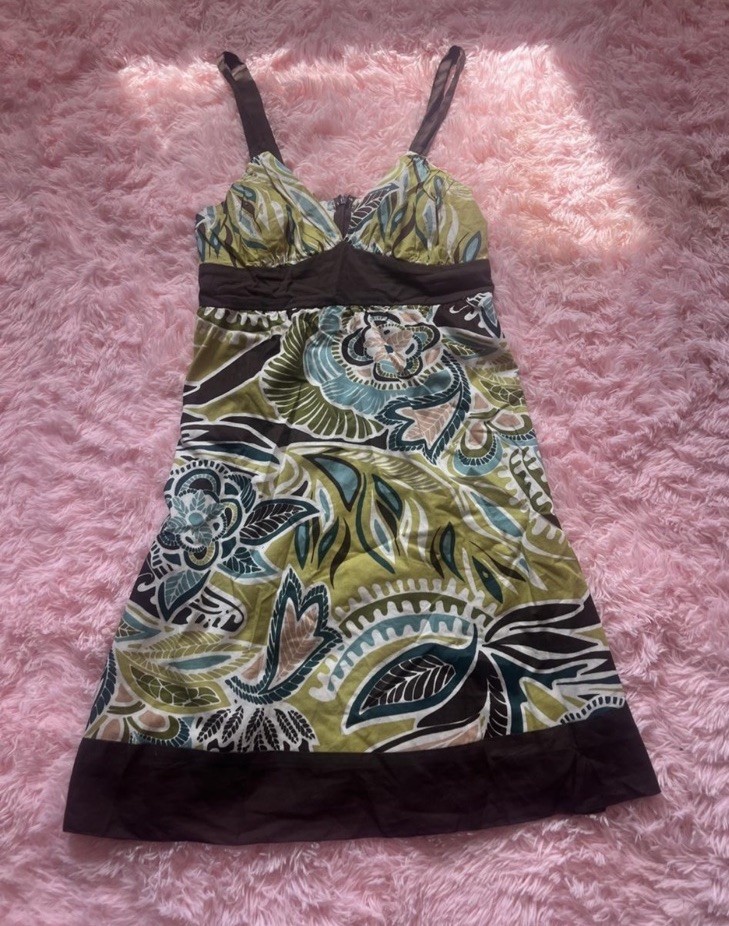 Speechless Floral Babydoll Dress Size 9