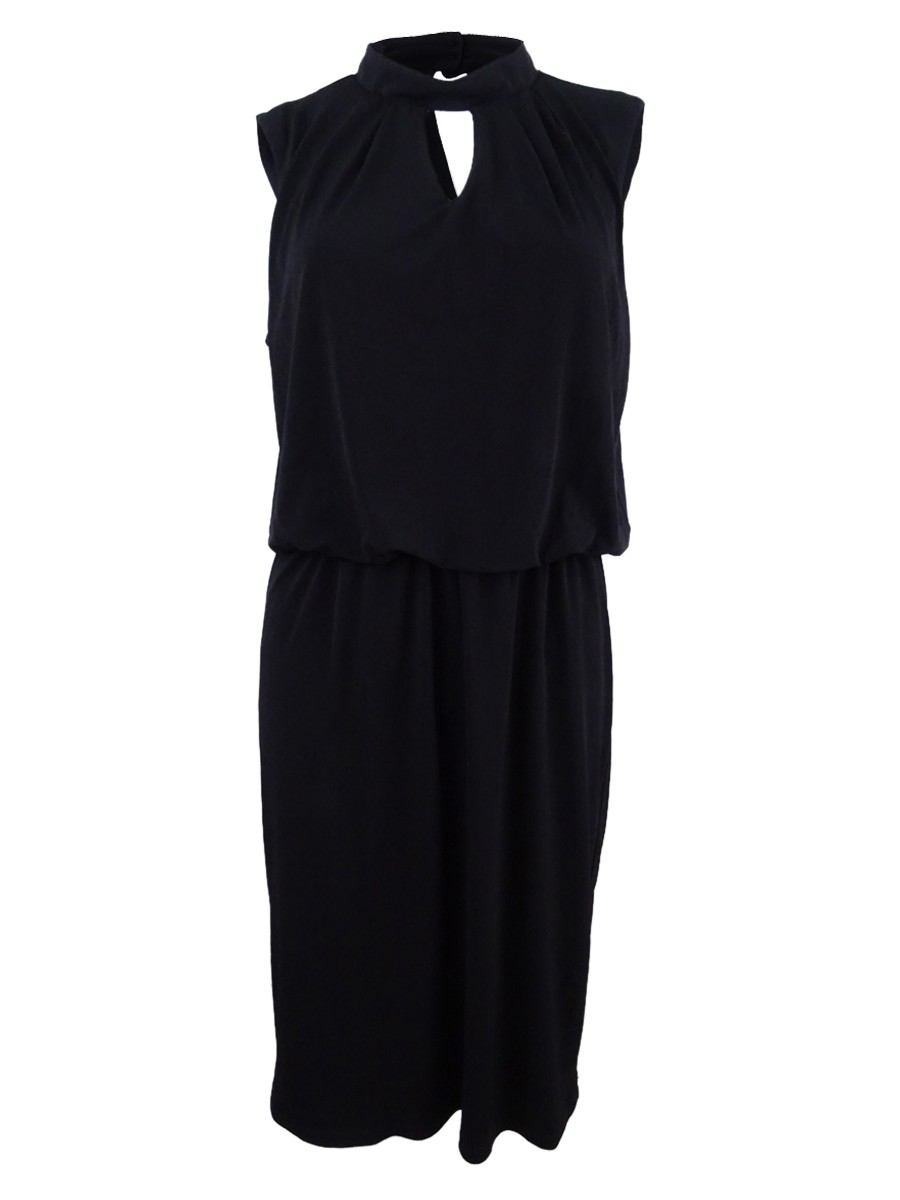 Nine West Women’s Mock-Neck Blouson Dress