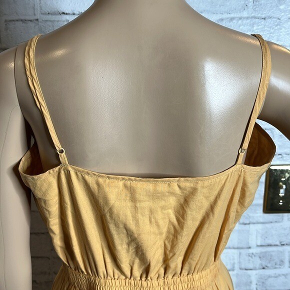 NWT Aritzia Little Moon Milos tiered ruffle a line sleeveless dress m medium