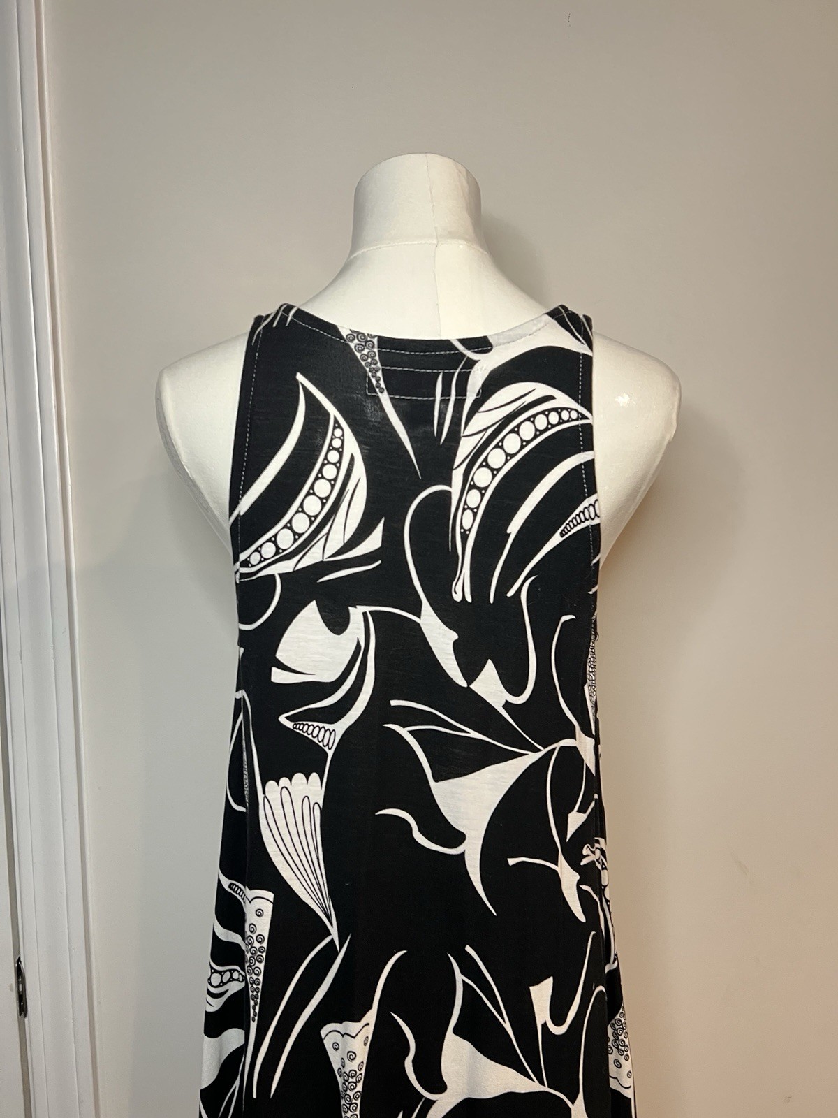 AVA LYNN SUNDRESS BARBIECORE PULL ON POCKETS VACATION BBQ CASUAL S