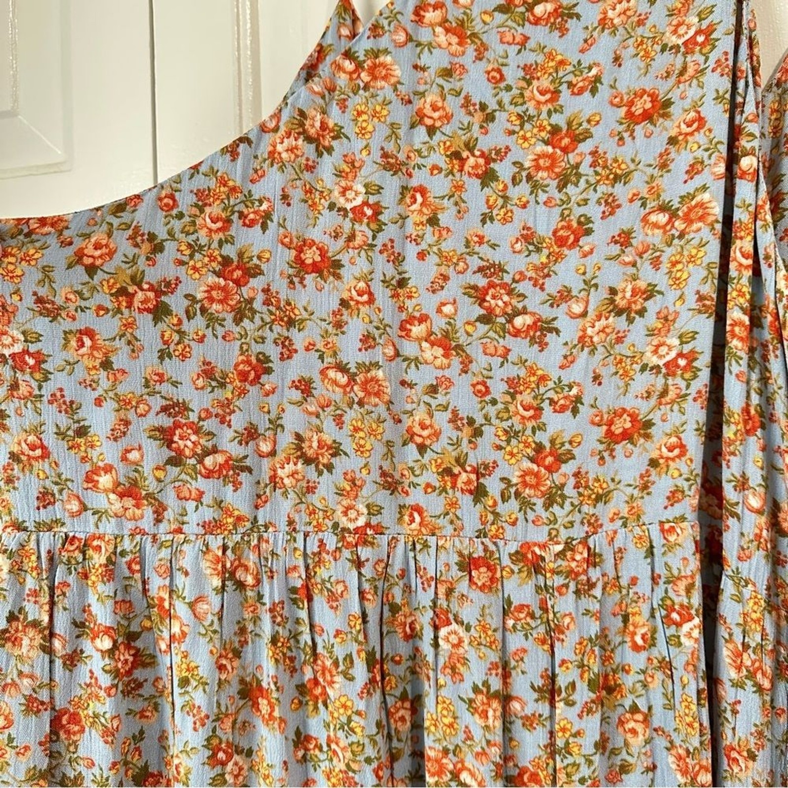HEYSON Take Your Chances Full Size Floral Halter Neck Maxi Dress Size 1XL