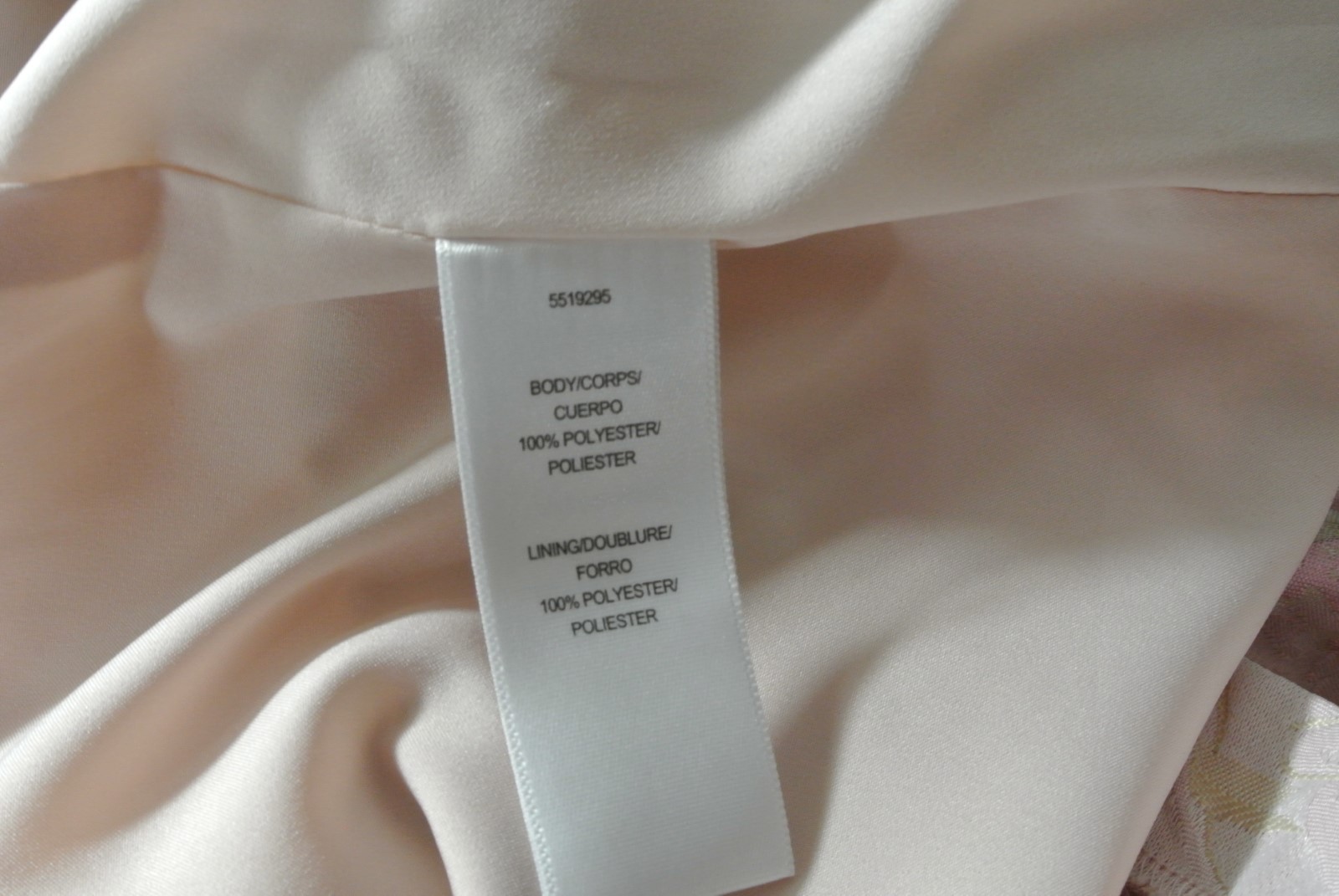 NEW/missing belt, Kay Unger Morgana Tea Length Dress Pink Size 14 #MD698