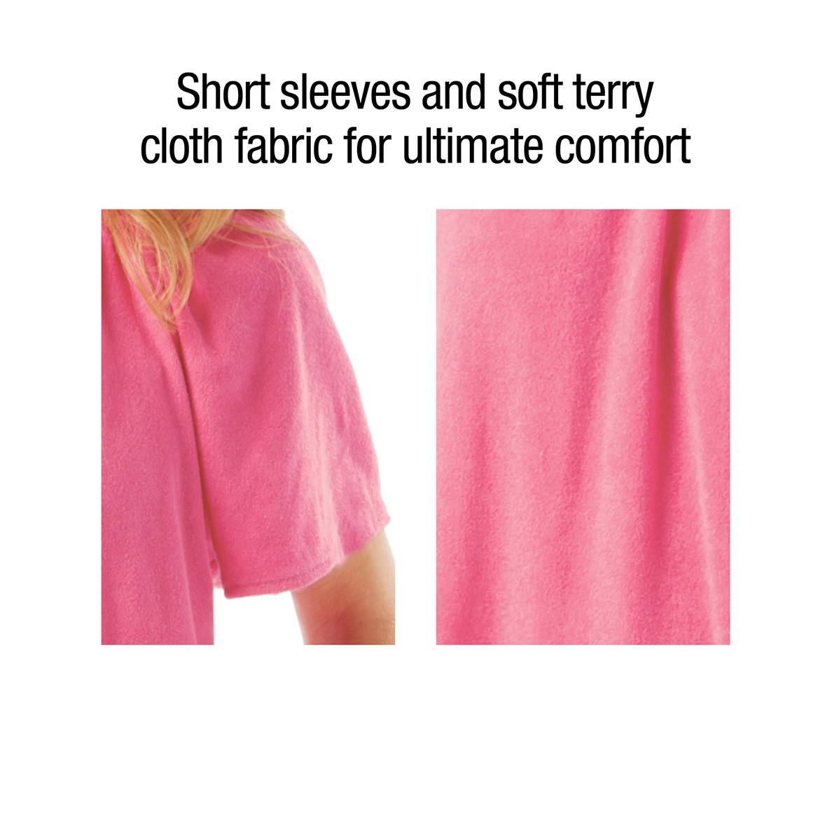 Terry Dress, Blue, 2XL