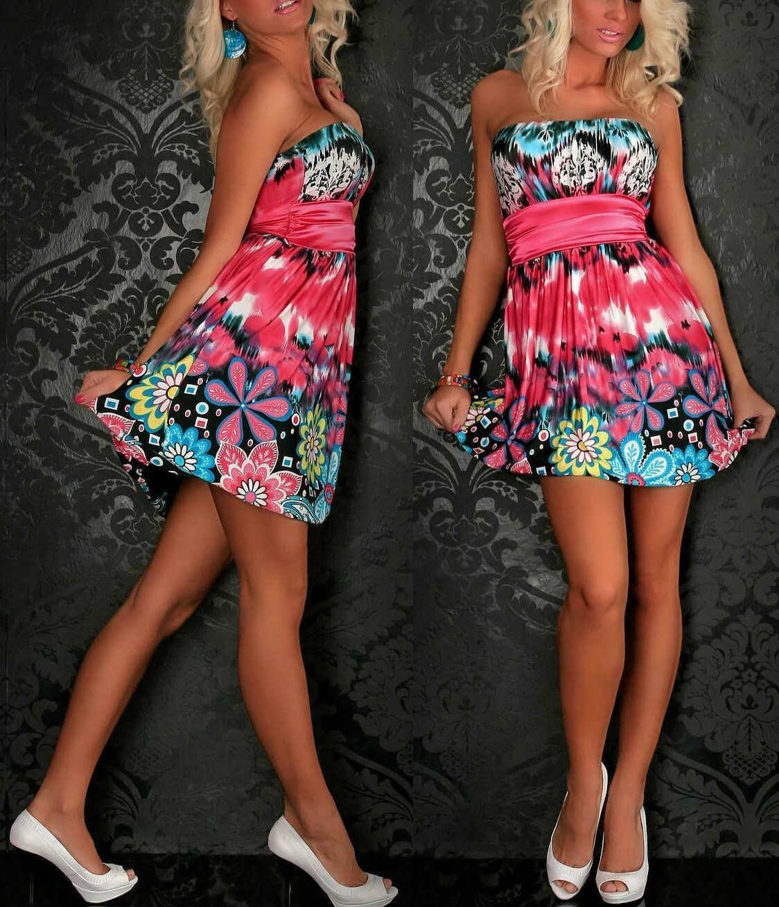 PROM / PARTY / COCKTAIL BRIDESMAID DRESS __ Size S/M, M/L __ LONDON