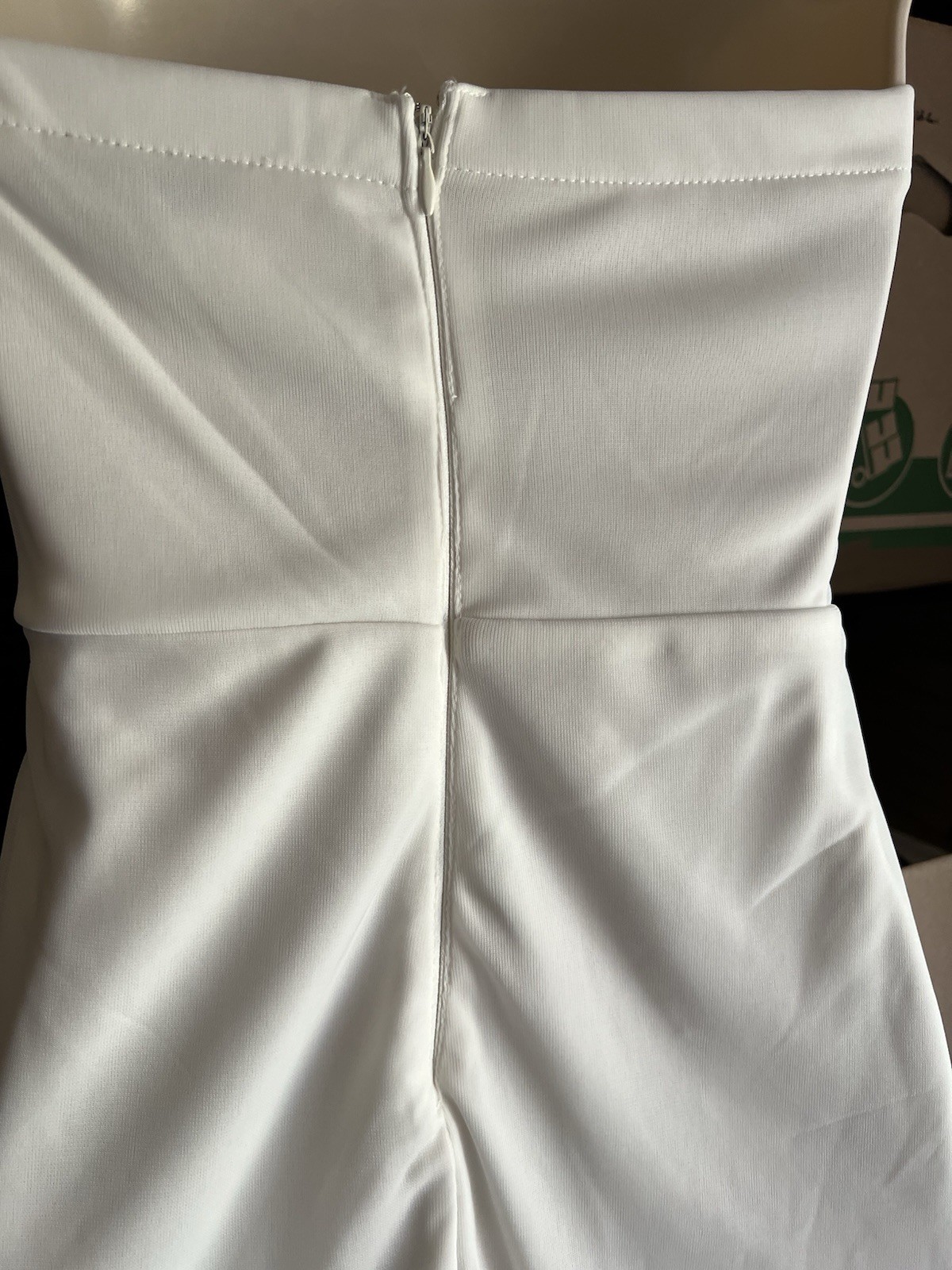 Mod Modele Womens Strapless Ruched Lined Short Dress. Size 3