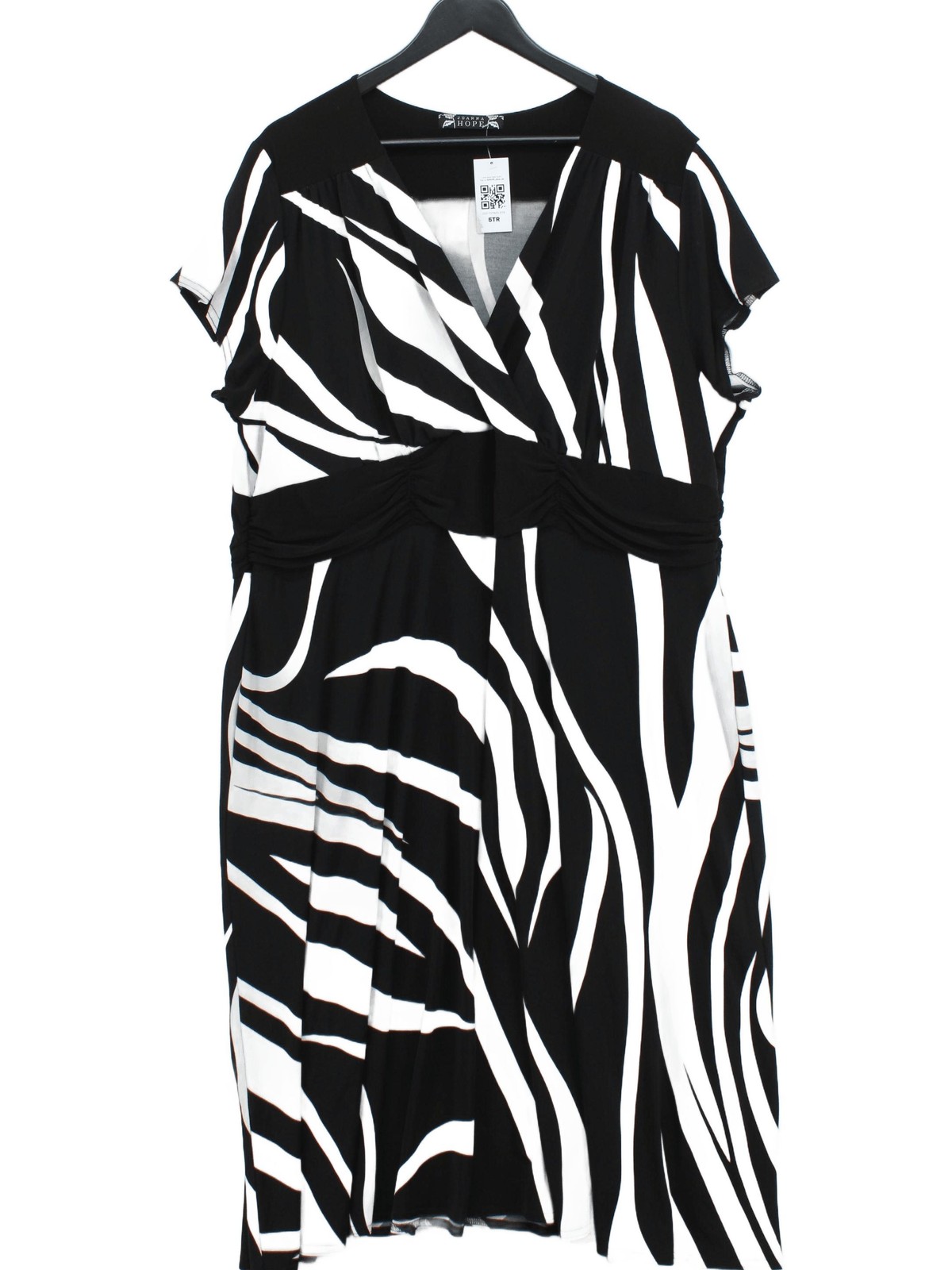 Joanna Hope Wrap Midi Dress UK26 in Multi