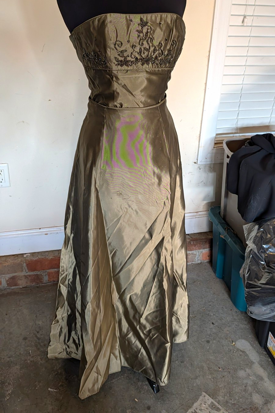 Vintage Scott McClintock Strapless Top & Skirt – Size 4