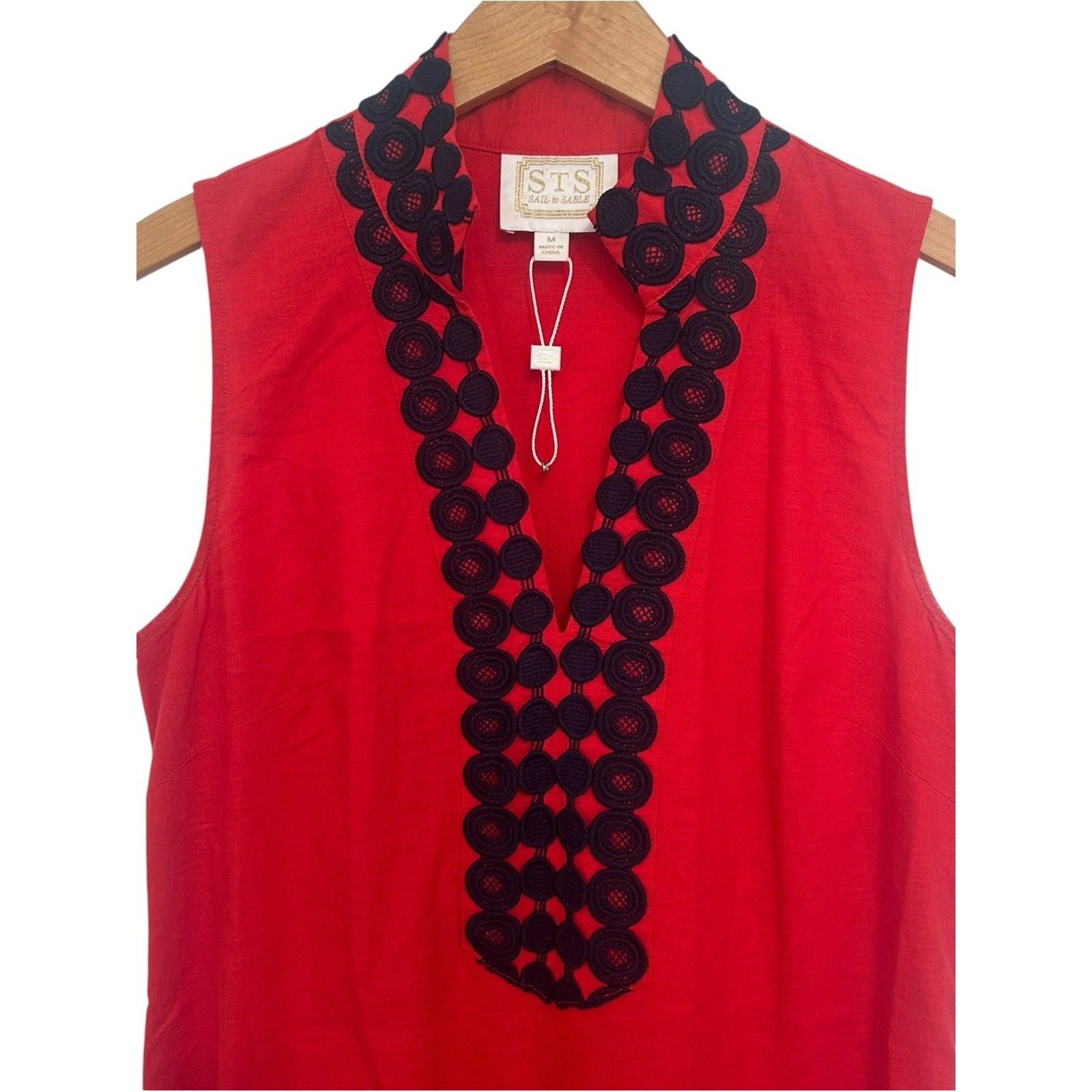 Sail to Sable Red Maxi Dress Sz M