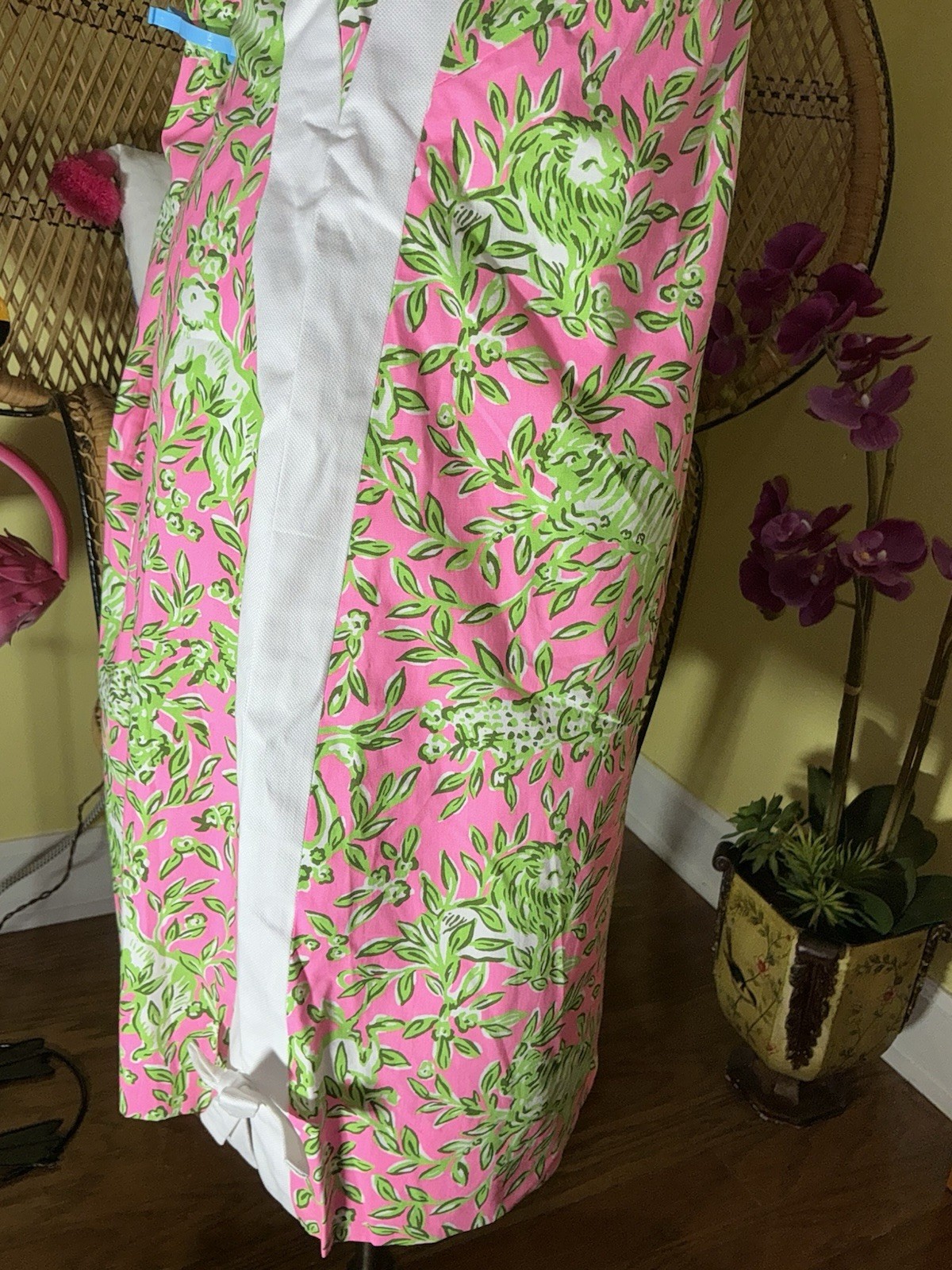 Lilly Pulitzer NWT Beckler Stretch Shift Pink Mane Character Energy $198 Size 16