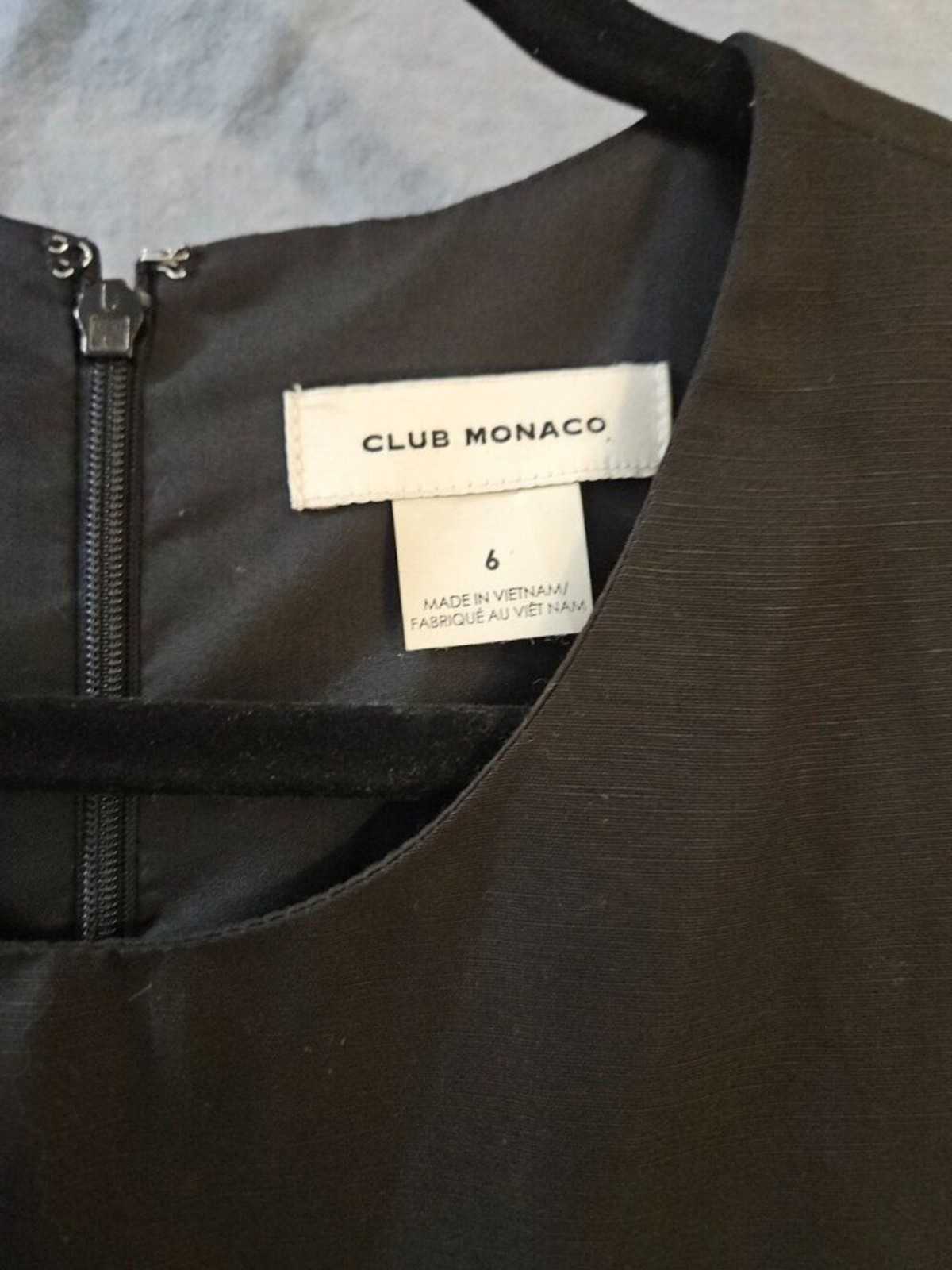 Club Monaco Olive Woven Asymmetric Skort Mini Romper Dress – 6