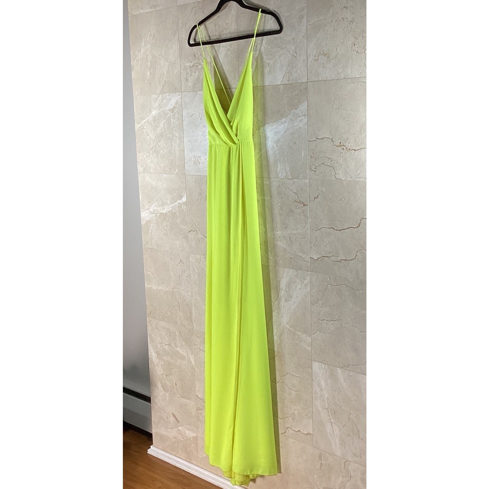 Jay Godfrey Neon Yellow Turner Maxi Gown — 6 Chartreuse Summer Wedding Guest