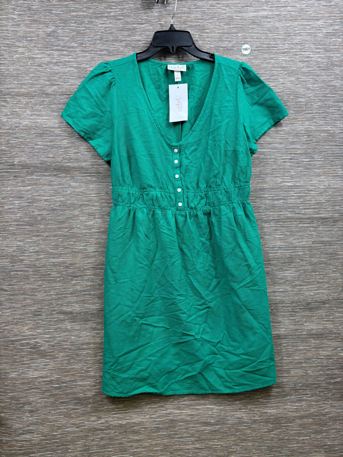 Isabel By Ingrid & Isabel T Shirt Dress Womens S Green Maternity Empire NEW