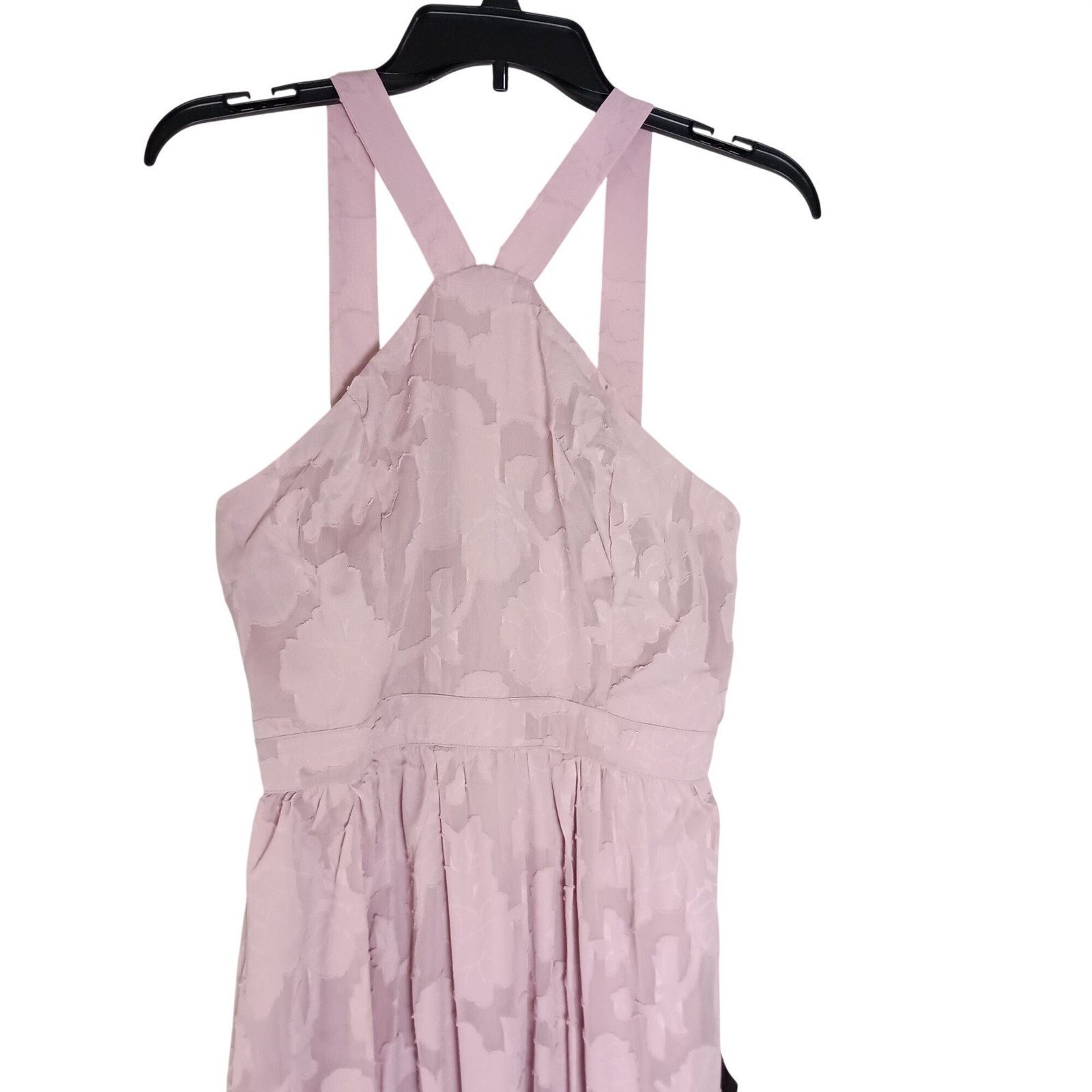 Lulus Love Beyond Mauve Burnout Floral Maxi Dress Women M NWT Wedding Guest
