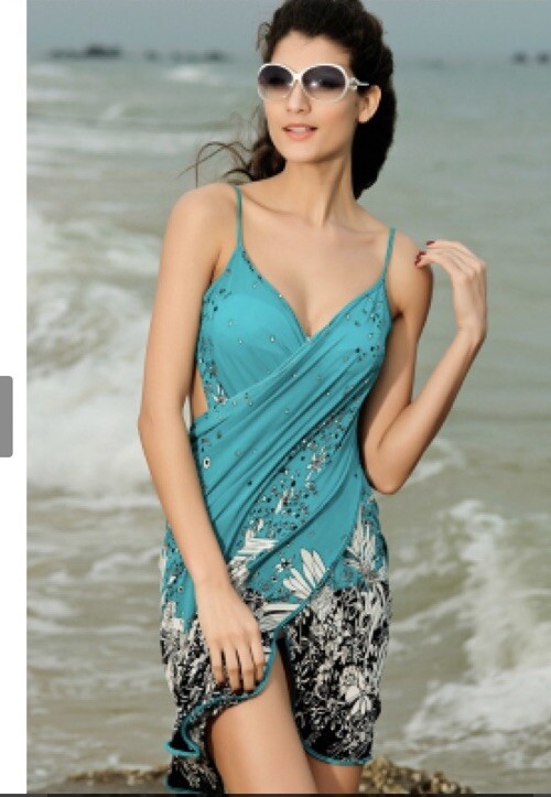New Women’s Wrap Beach Bikini Swim Cover Up – One Size Fits Most
