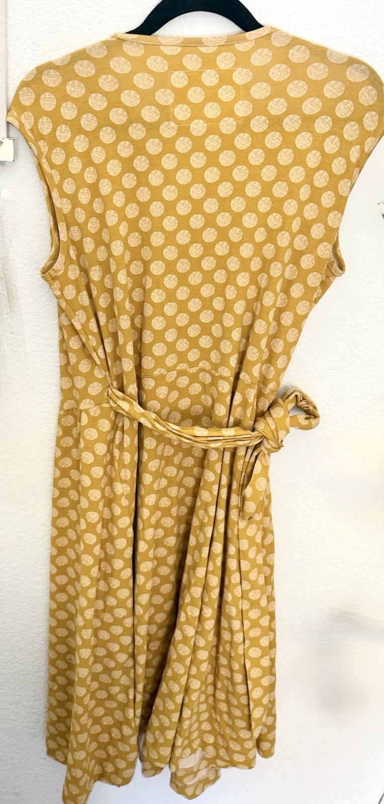 Effie’s Heart Therasa Polka Dot Wrap Midi Dress Size XL NWT