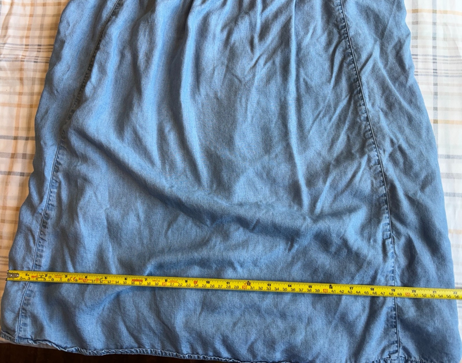 Beach Lunch Lounge Collecttion Blue Dress Size XL
