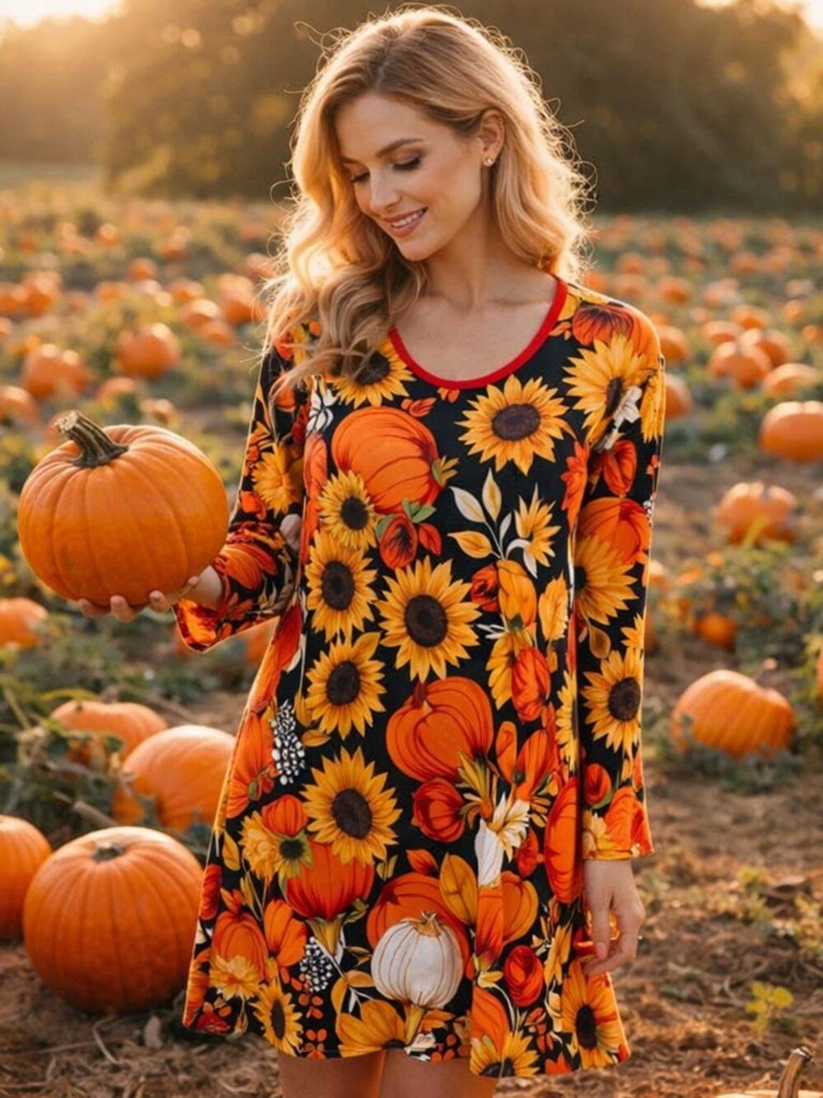 NEW Metrostyle Jersey Knit Rodeo, Festival, Transitional Cottagecore Small Midi