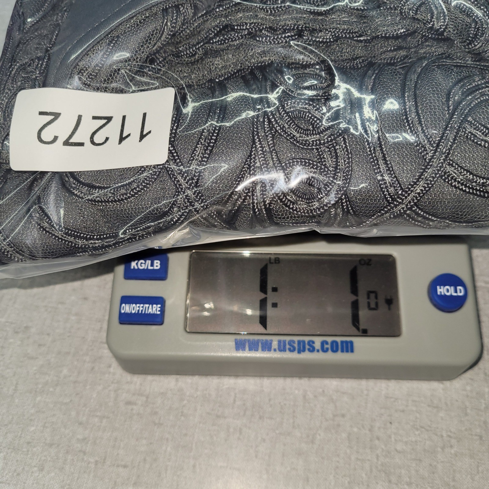 Weavz Designer Dress Gray Swirl Embroidered Mesh Overlay L Long Sleeve Sheath
