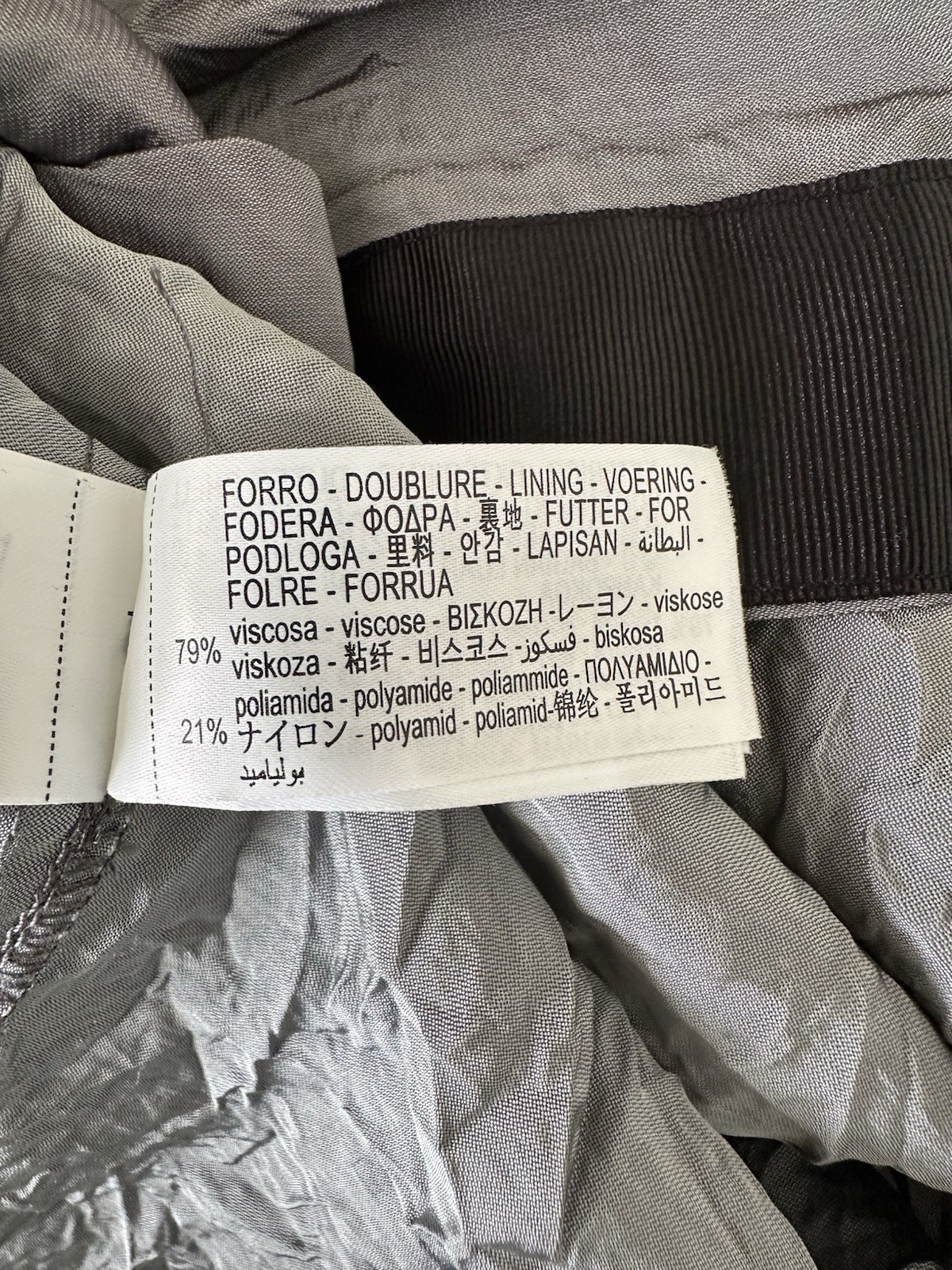 Zara : Ruched Midi Slip Dress Viscose Polyamide Strappy Sleeves Backless Lined