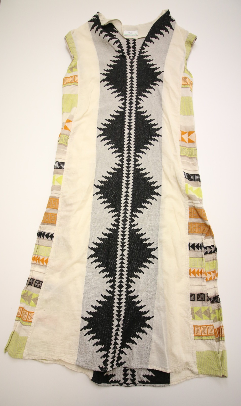 Anthropologie Devotion Twins Arkoudi Maxi Dress Kaftan Womens M