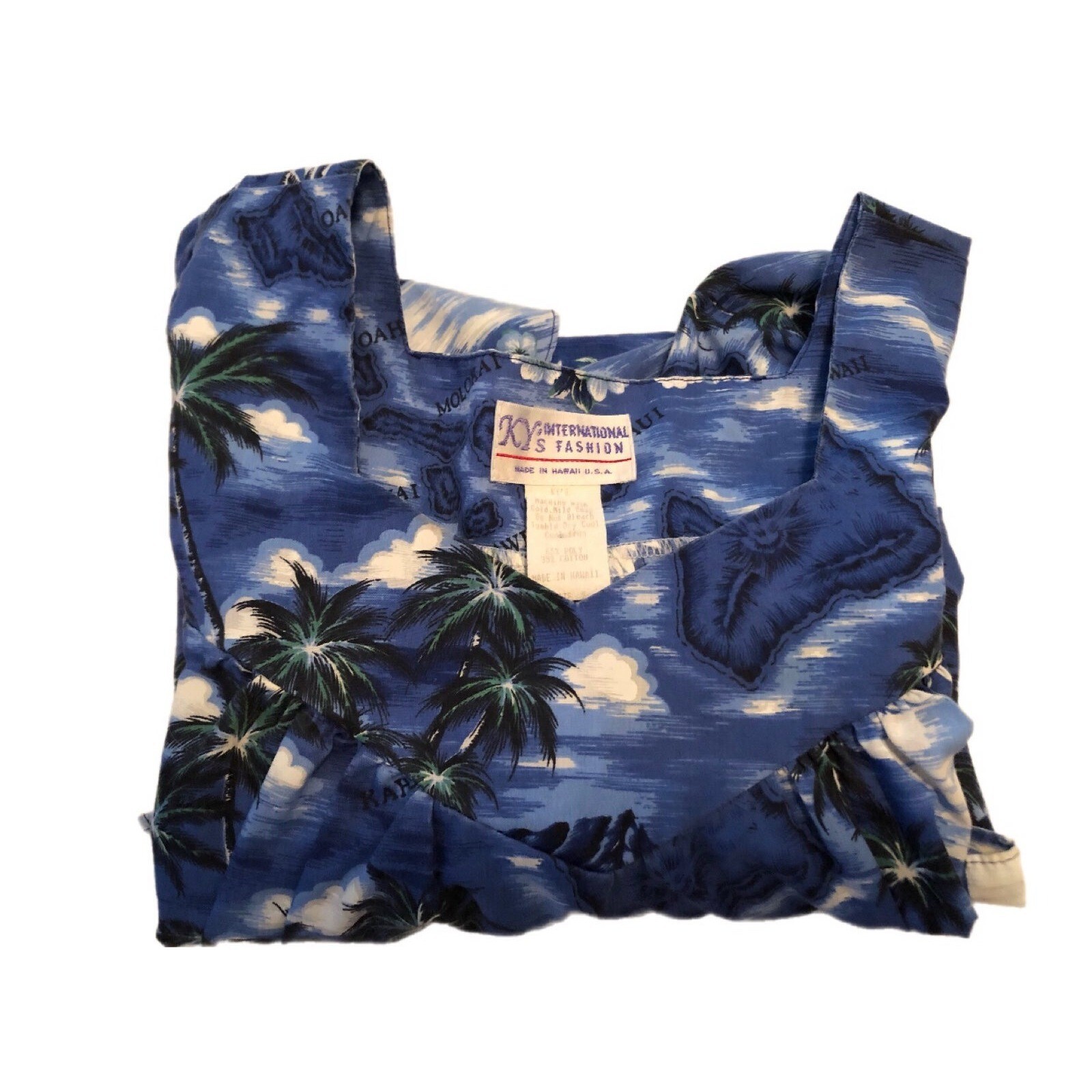 Vintage KY’s International Hawaiian Islands Hawaii Floral Dress Size small