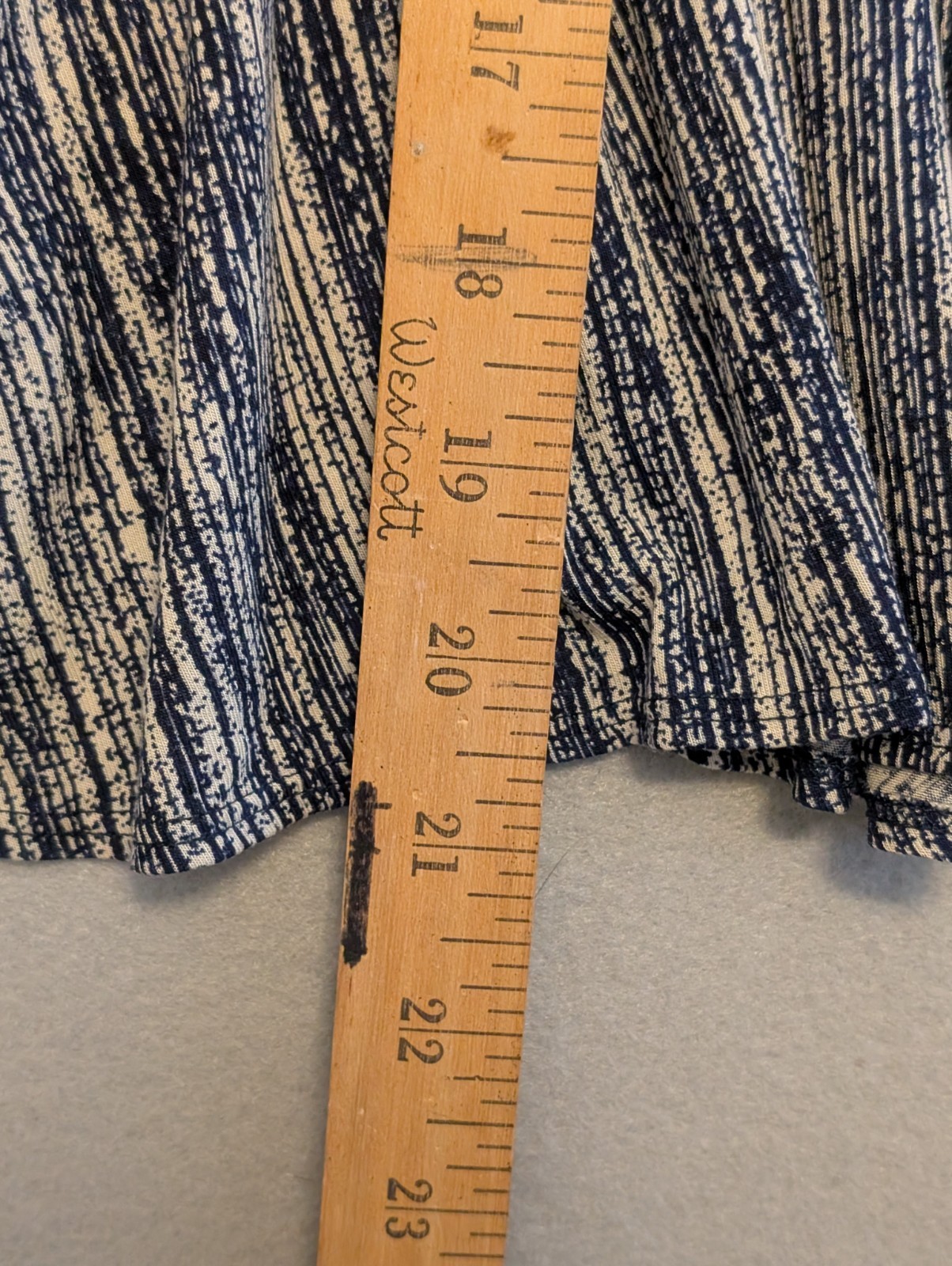 Anthropologie Plenty By Tracy Reese Drape Dress Womens S Blue White Asymmetric