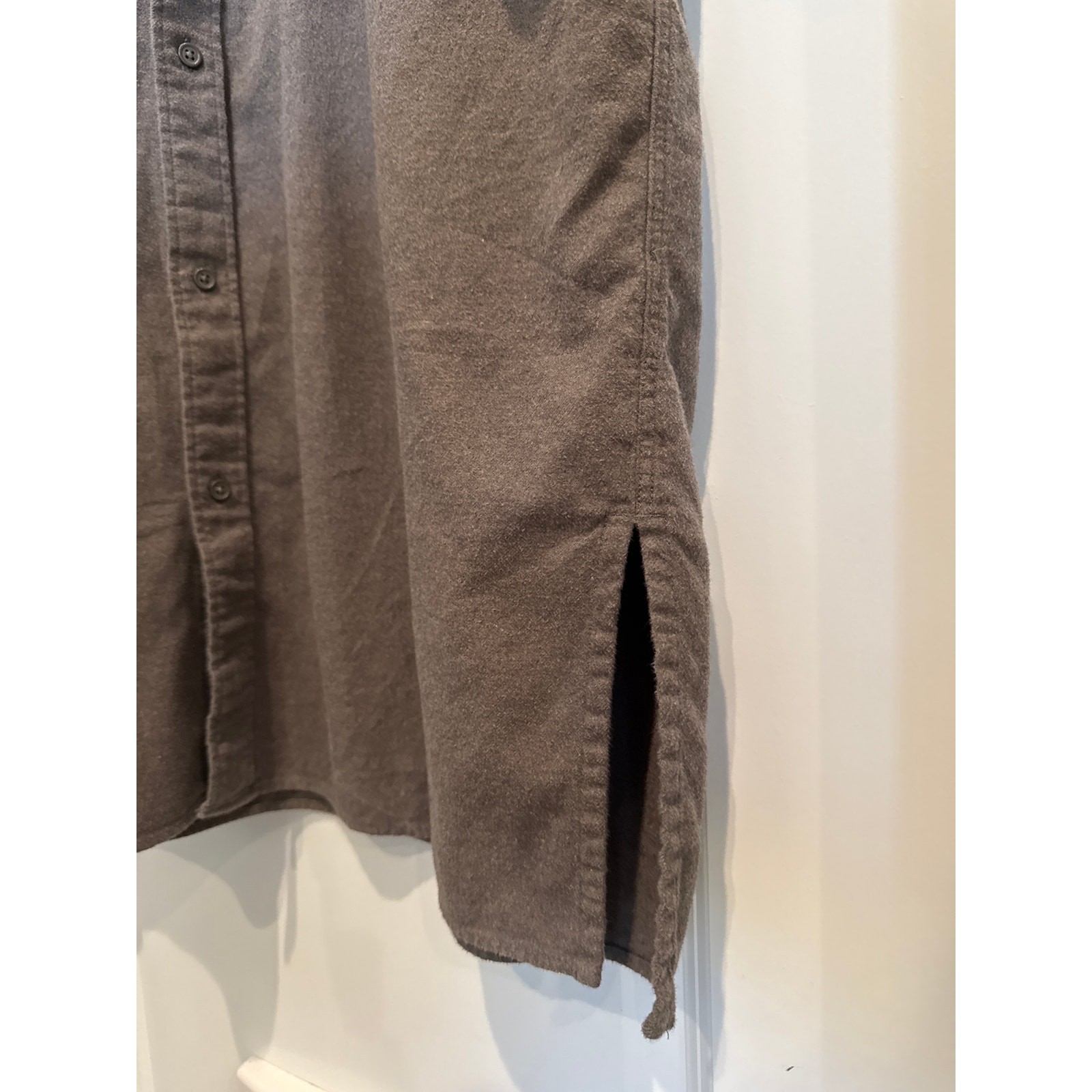 MSRP: $119 ✨ MUJI Cocoa Cotton Button-Up Shirt Dress Size S/M (first up to Plus✨