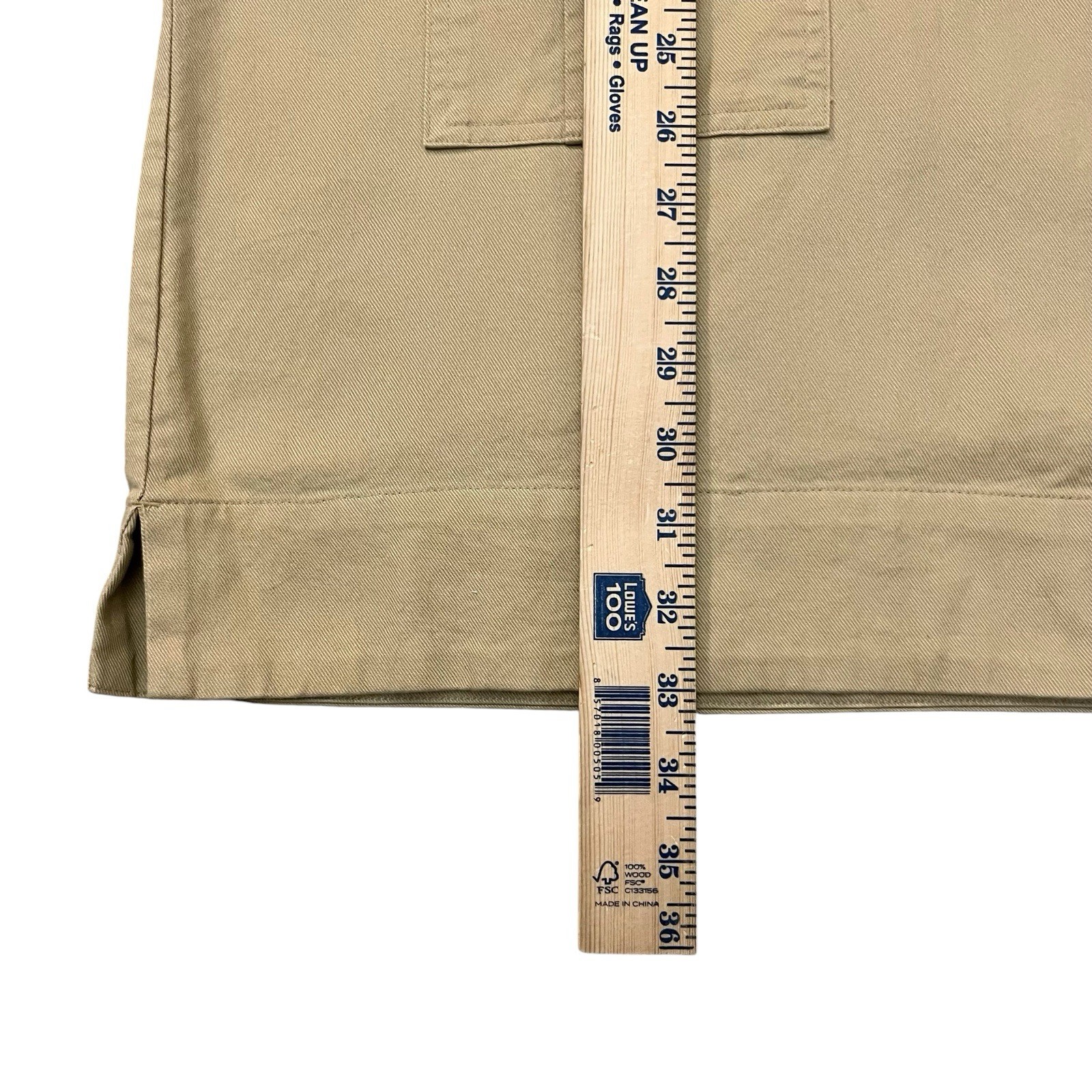 Loft Twill Patch Pocket Mini Dress XS Tan Shift Safari Preppy Military Button