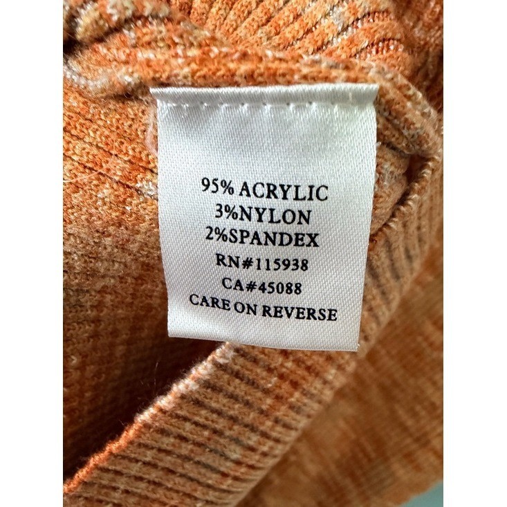 Peppermayo Sleeveless Knit Mini Dress in Marled Orange Boho Summer | Size 4