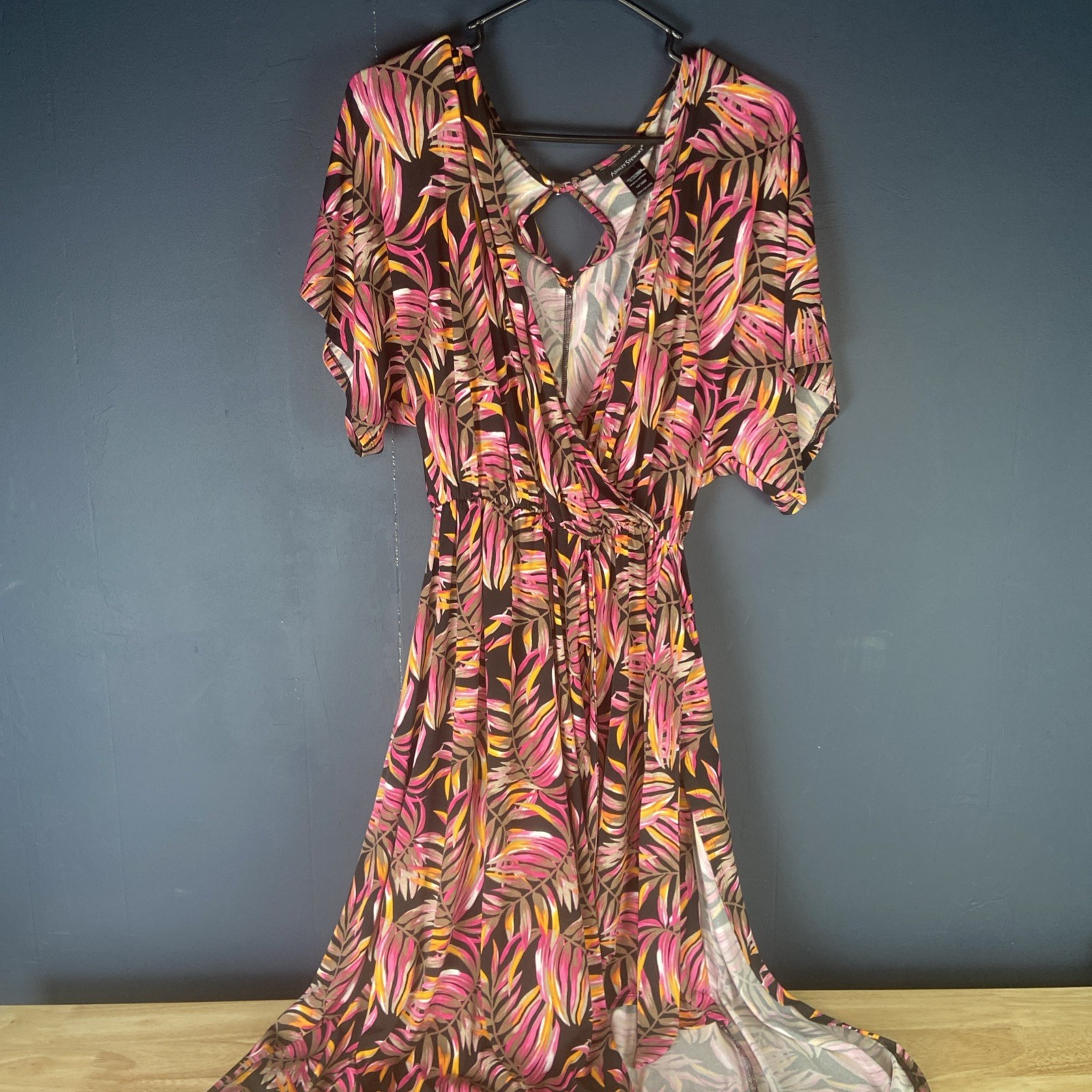 Ashley Stewart Maxi Dress Women Size 14/16 W