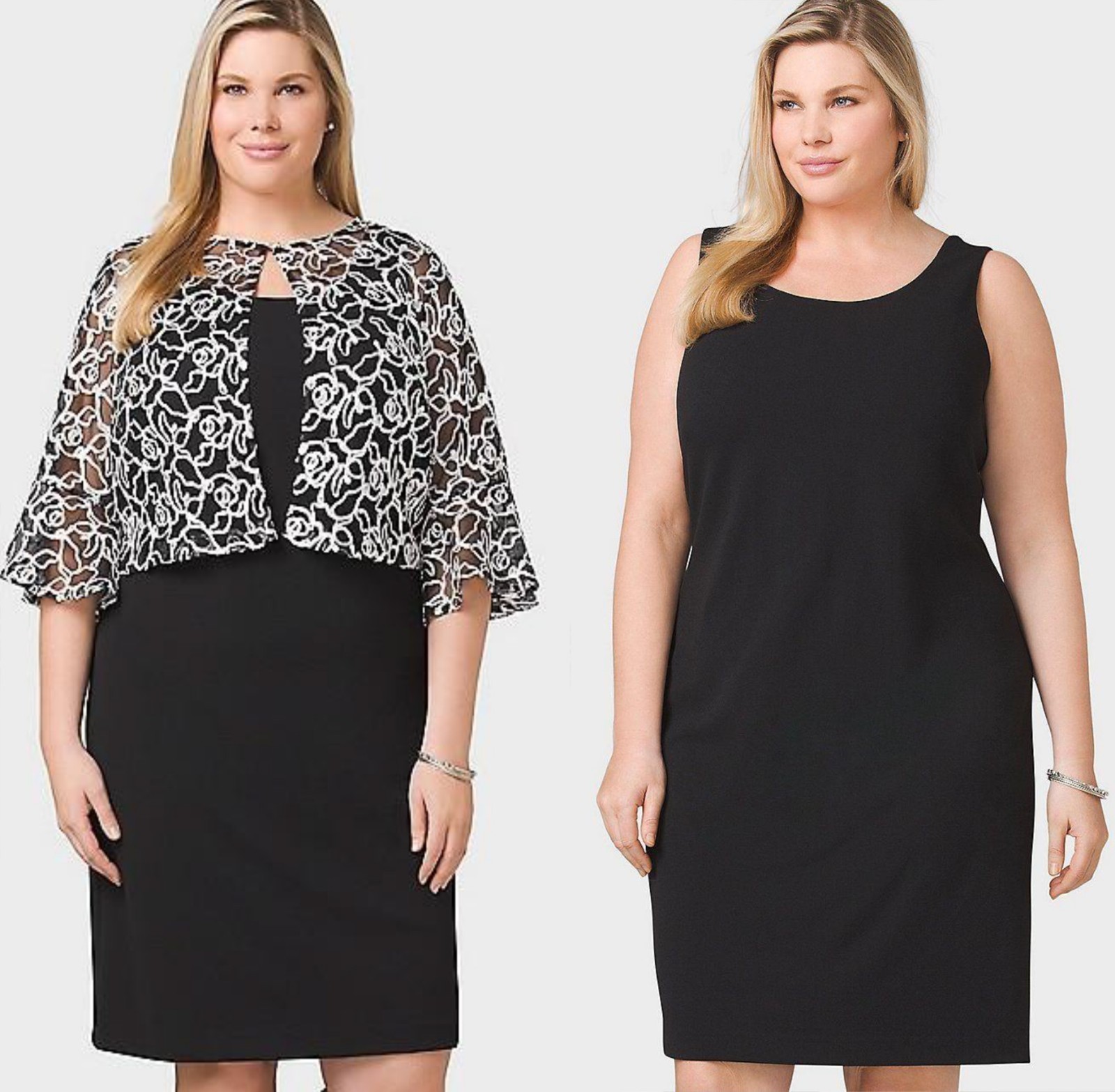 Women’s Plus Size Party Dress & Embroidered Jacket 14/16/18/20 22/24 ROZ & ALI