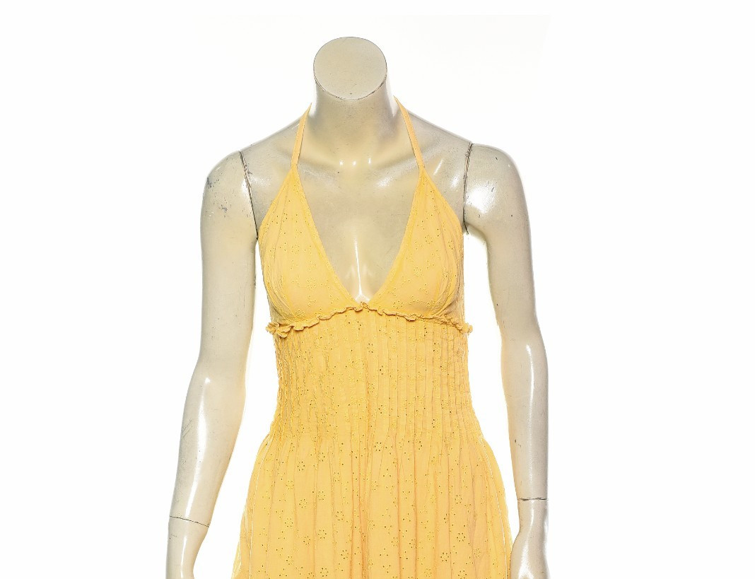 Free People Pintuck Paradise Maxi Dress XS 2 Women’s Backless Cotton NEW 46296