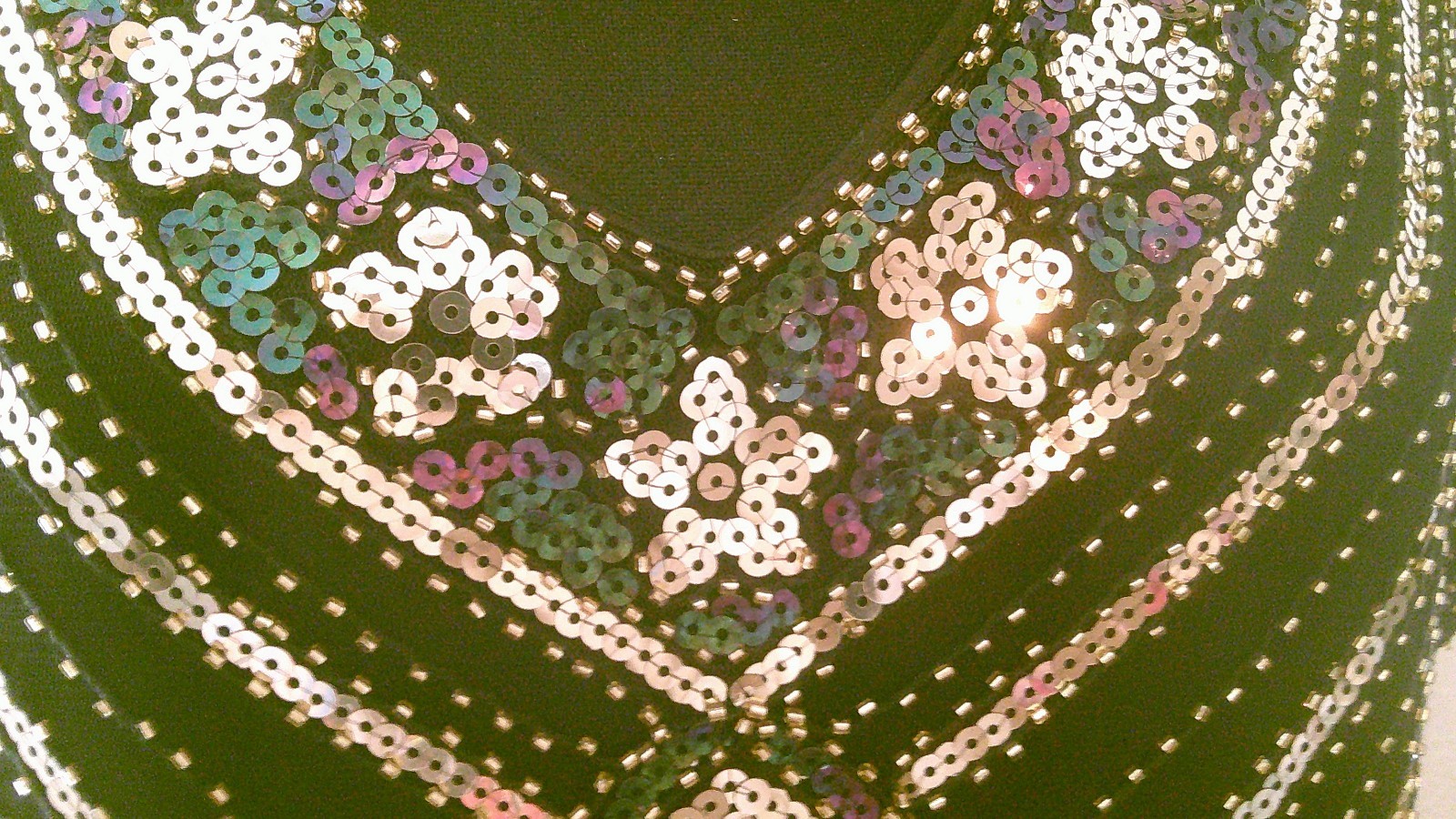 Fundaisy Black Sequined Flapper Dress Size 3X (Runs Small)